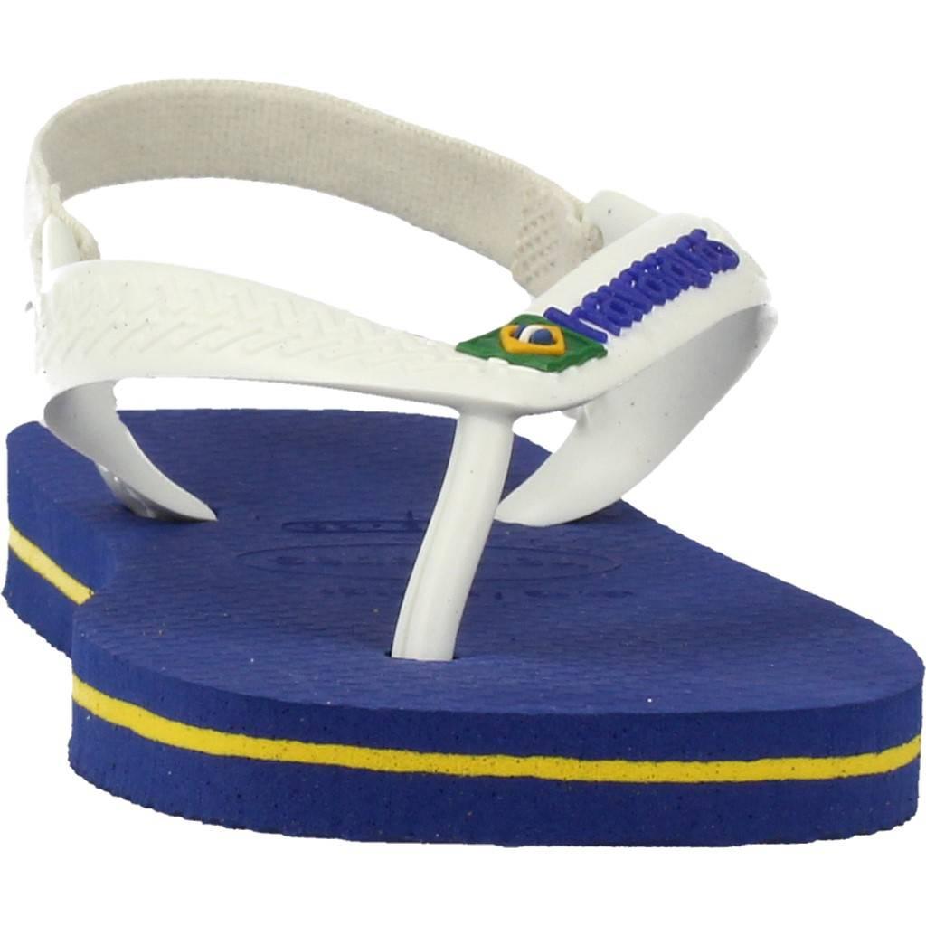 HAVAIANAS BABY BRASIL LOGO II en color BLANCO  (6)