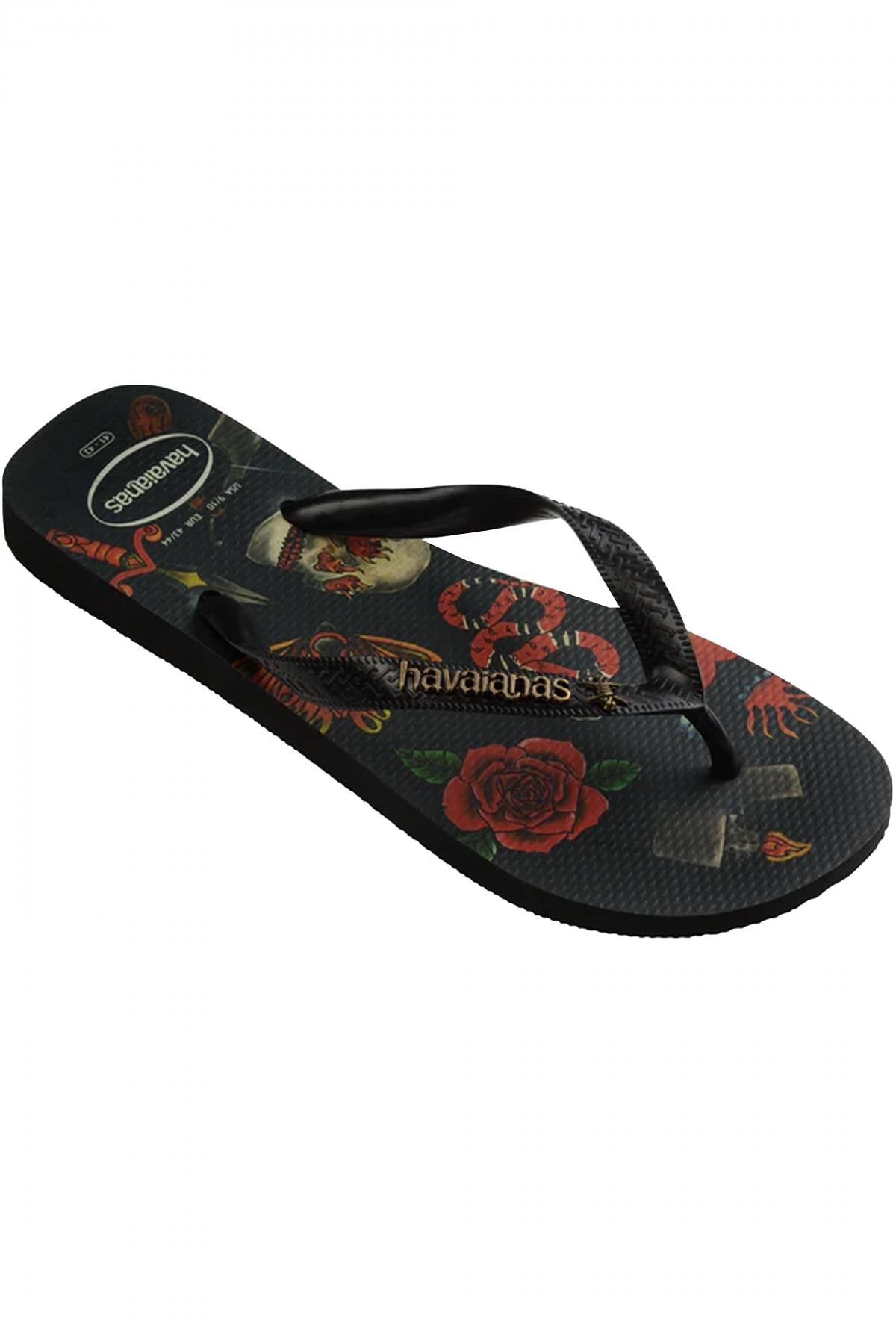 HAVAIANAS TOP TRIBO en color NEGRO  (2)