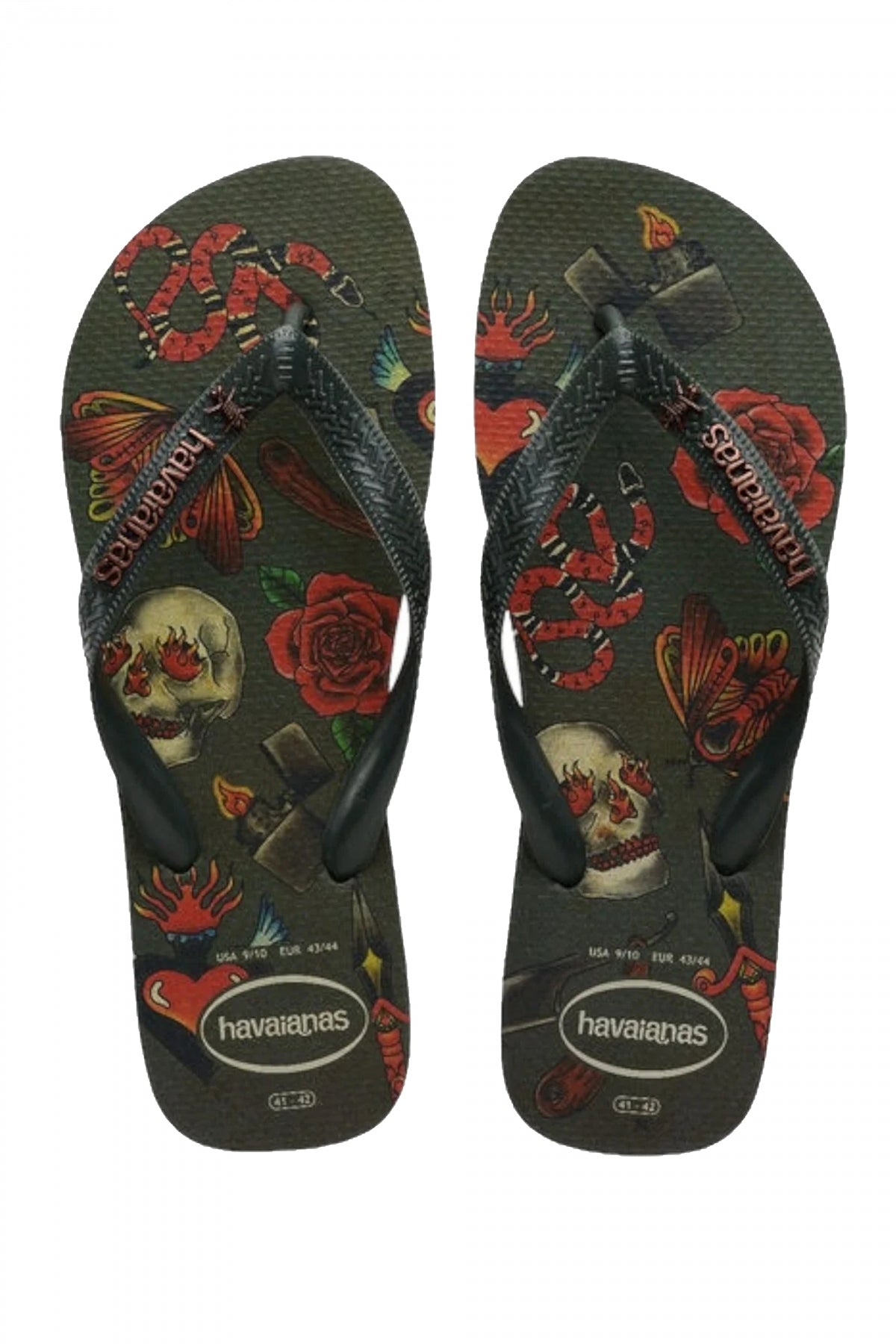 HAVAIANAS TOP TRIBO en color VERDE  (2)