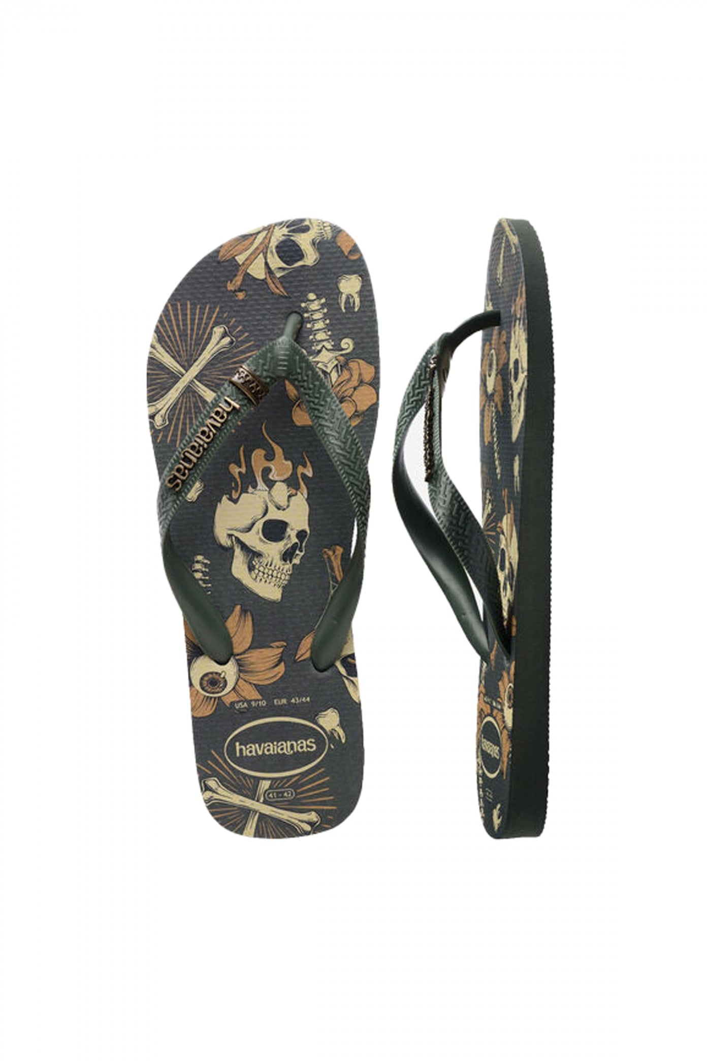 HAVAIANAS H HAV. TOP TRIBO en color VERDE  (4)