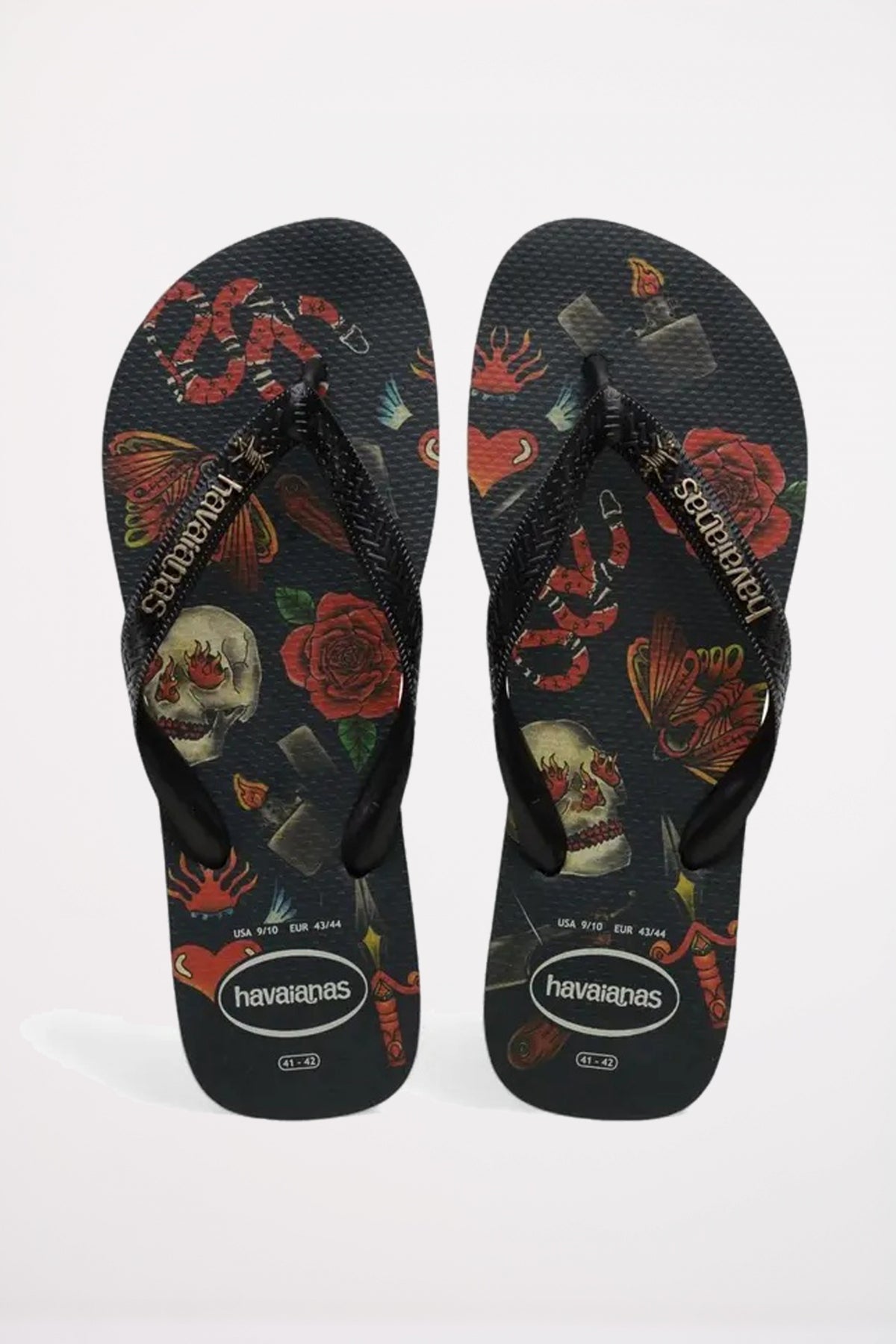 HAVAIANAS TOP TRIBO en color NEGRO  (1)