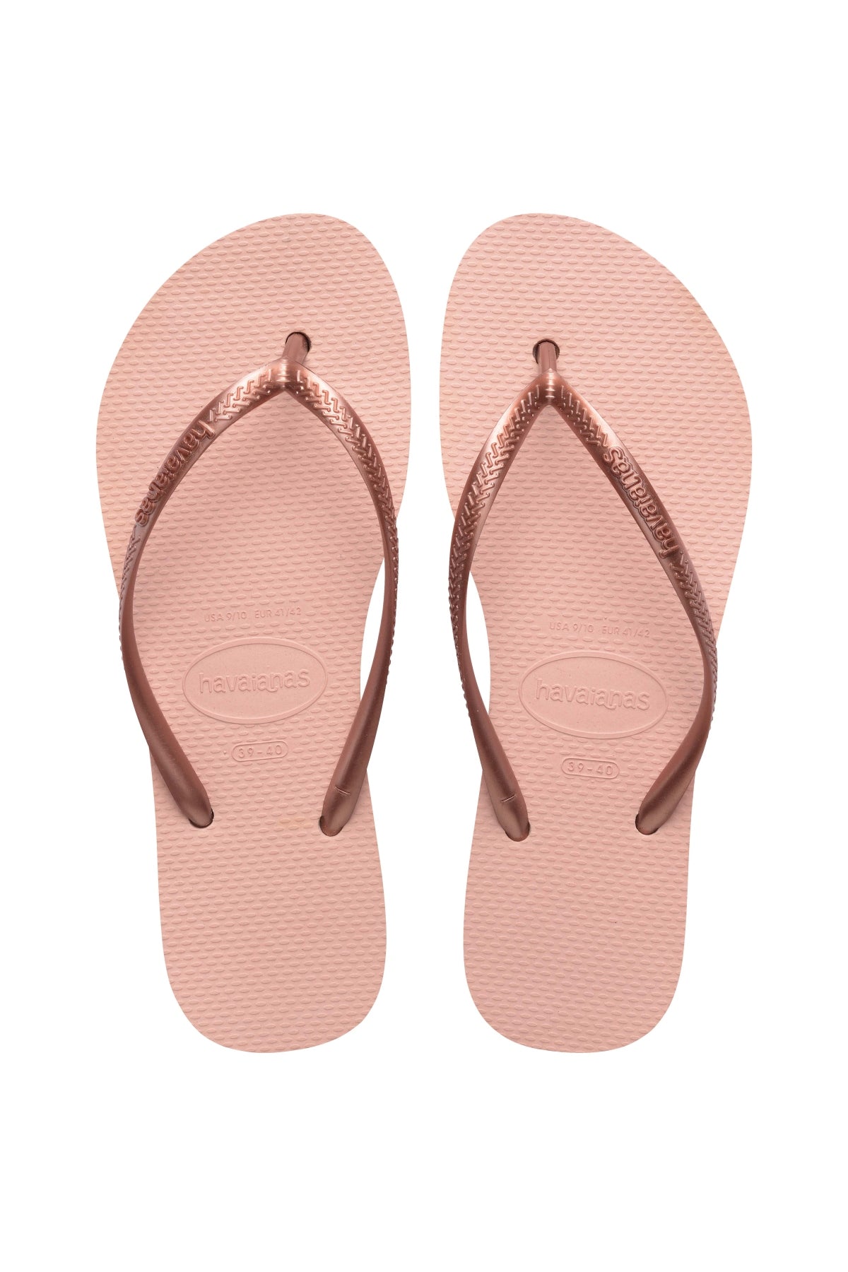 HAVAIANAS SLIM FLATFORM en color ROSA  (1)