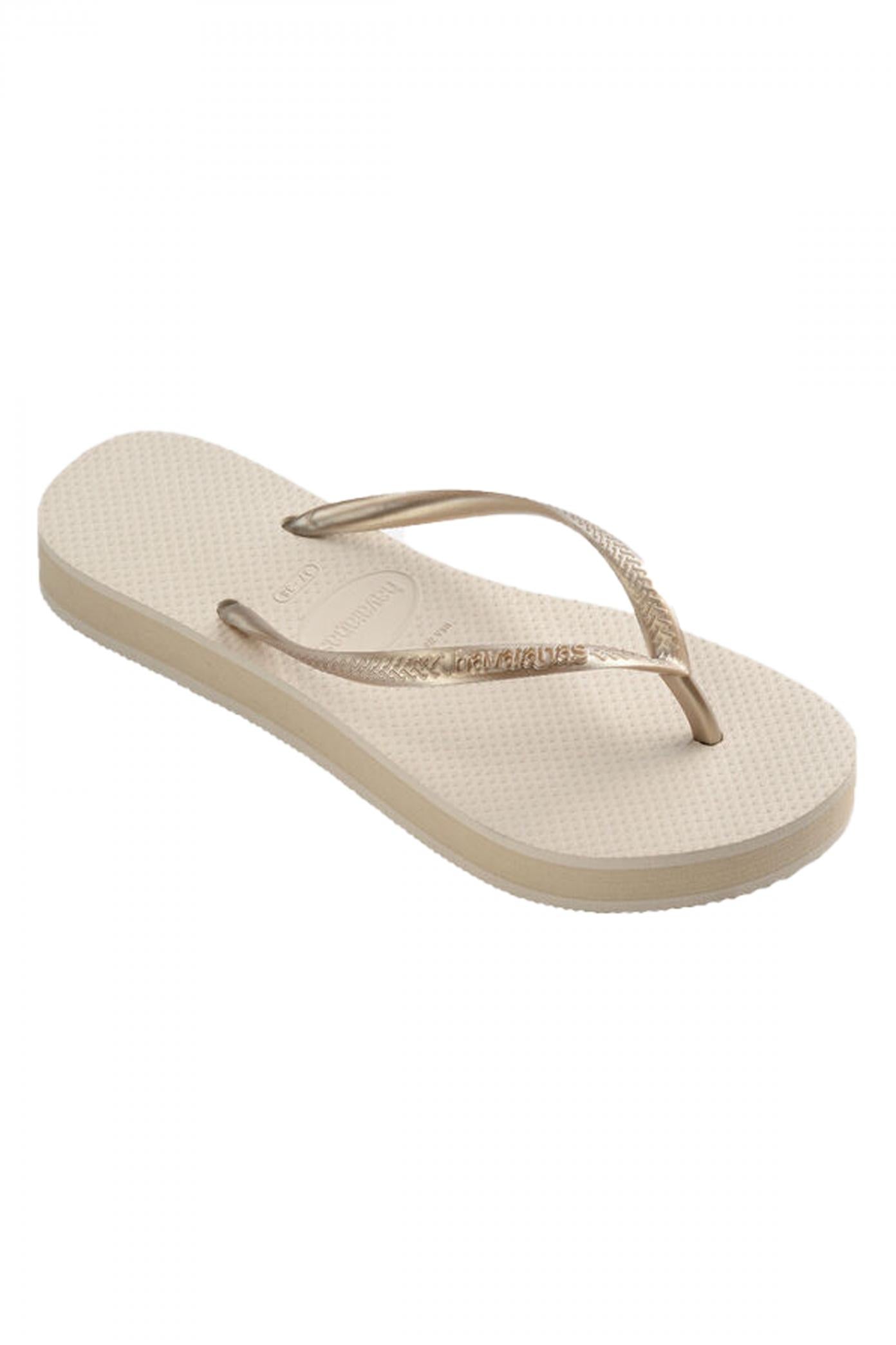 HAVAIANAS SLIM FLATFORM en color BEIS  (2)