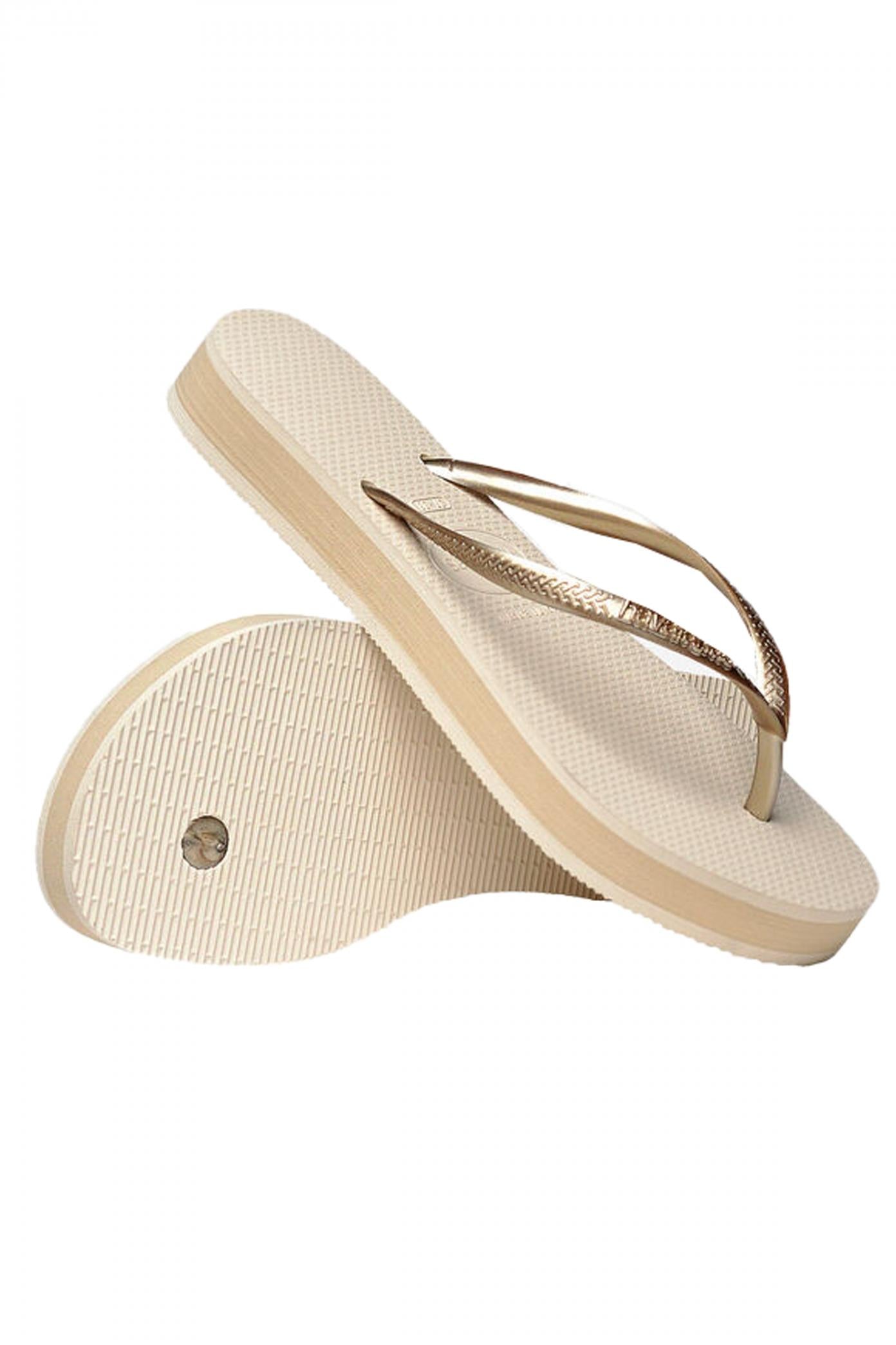HAVAIANAS SLIM FLATFORM en color BEIS  (4)