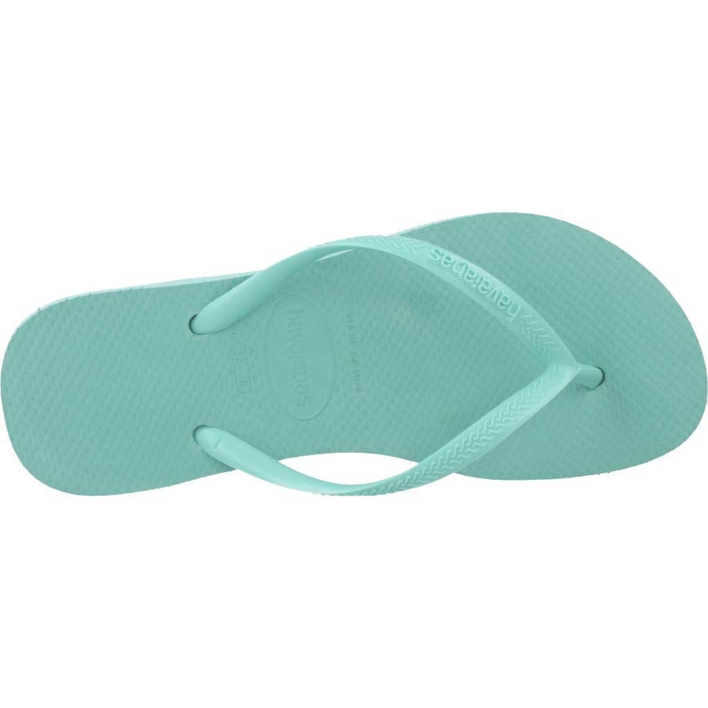 HAVAIANAS SLIM FLATFORM en color VERDE  (6)
