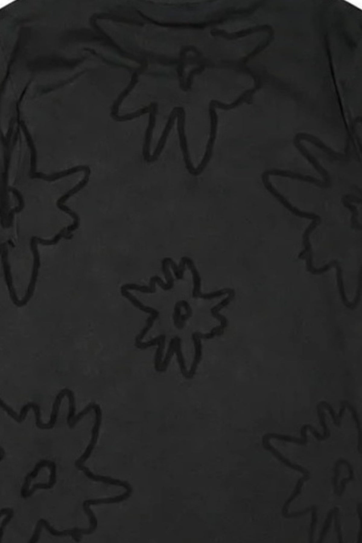 PICA PICA EDELWEISS FLOWER AOP PP en color NEGRO  (3)