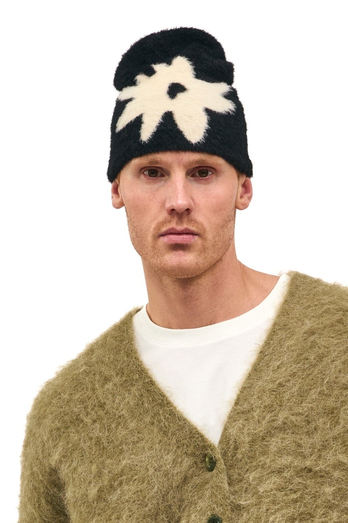 PICA PICA EDELWEISS BEANIE en color   (1)