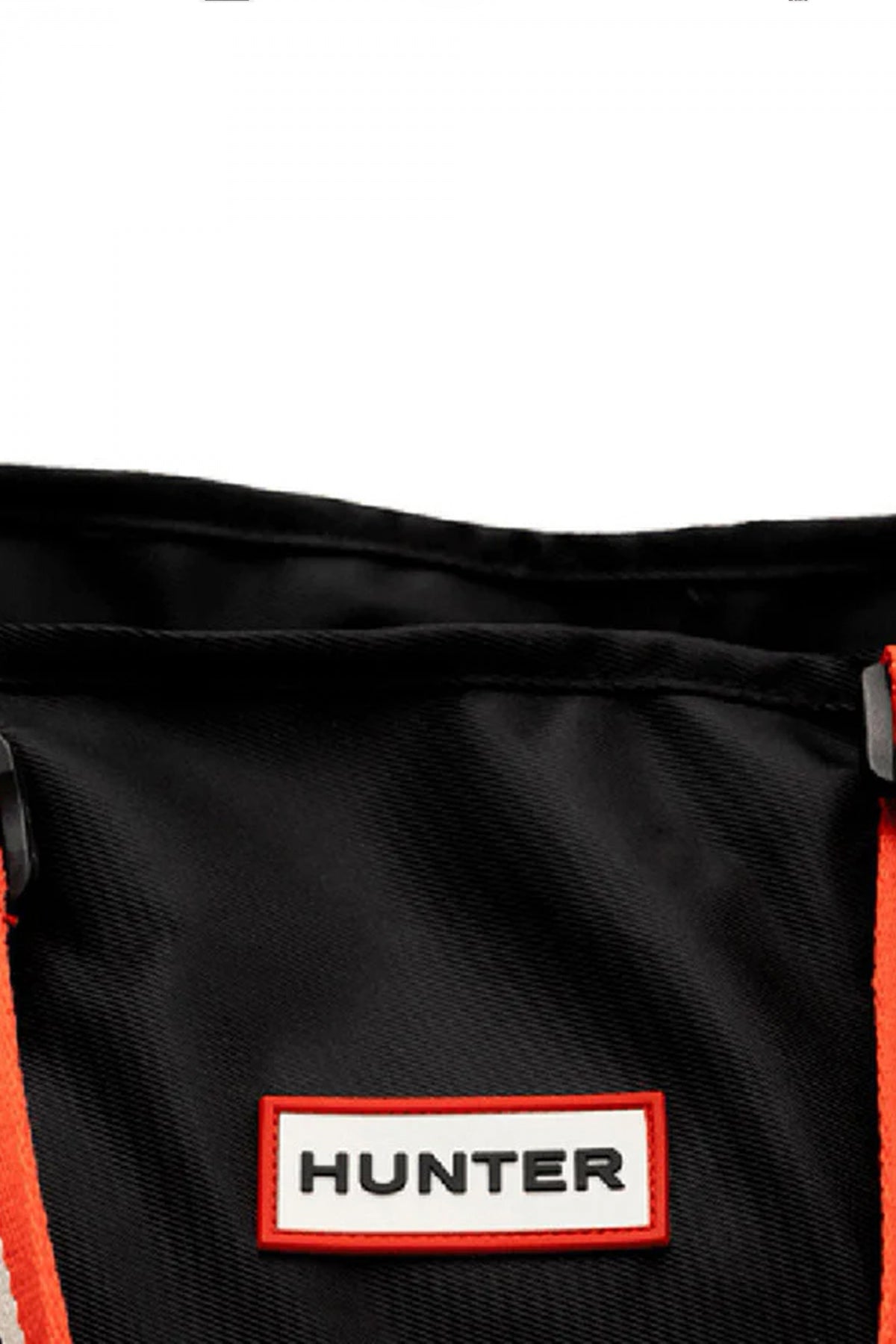 HUNTER ROBERTS JACQUARD LOGO WEBBING TOTE en color NEGRO  (4)