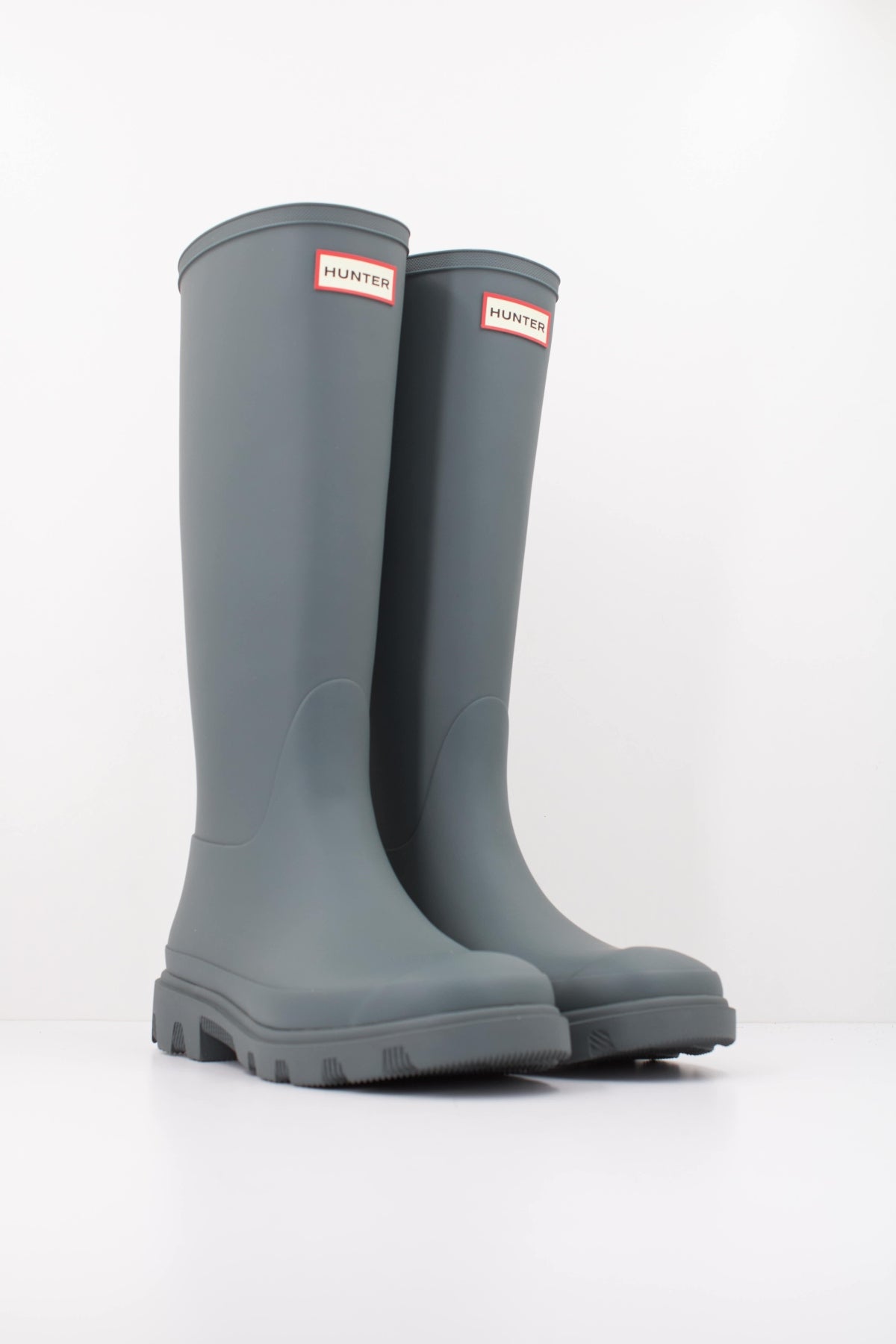HUNTER HFRU BOTA U DOWNPOUR TALL en color GRIS  (2)