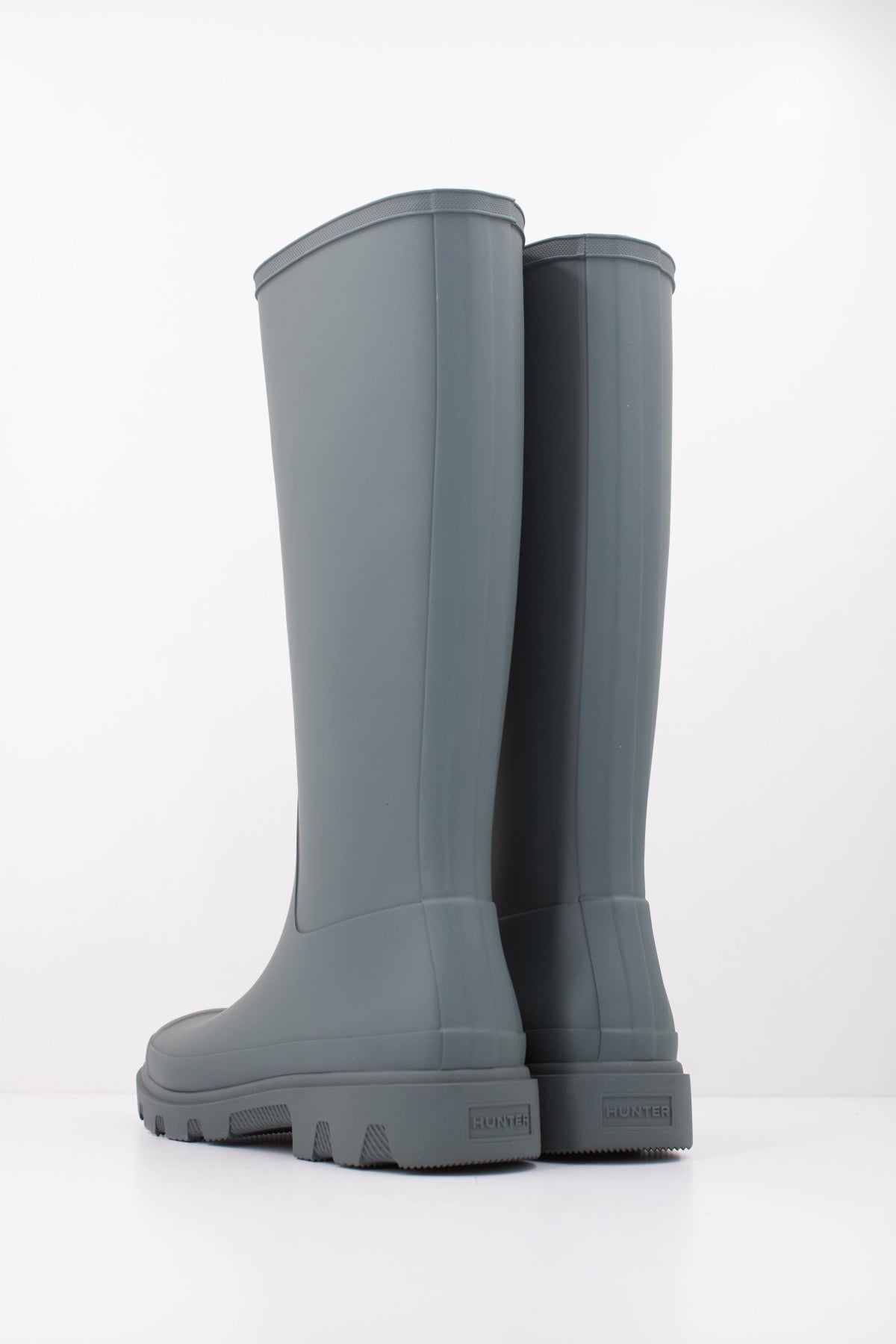 HUNTER HFRU BOTA U DOWNPOUR TALL en color GRIS  (4)