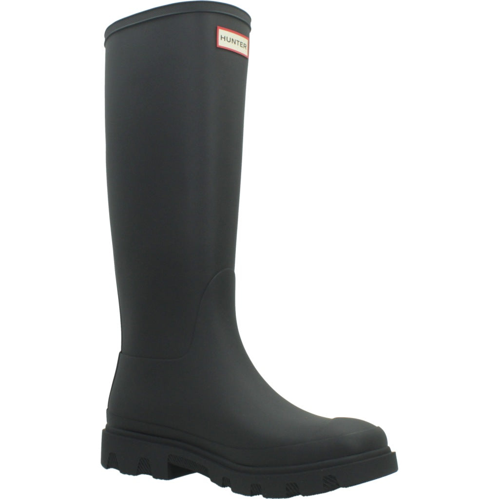 HUNTER BOTA DOWNPOUR TALL en color NEGRO  (5)