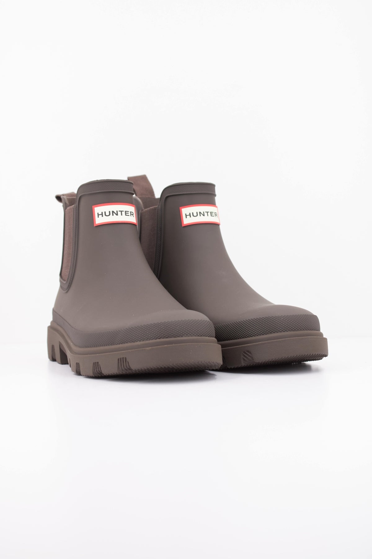 HUNTER HFRU BOTA U DOWNPOUR CHELSEA en color MARRON  (2)
