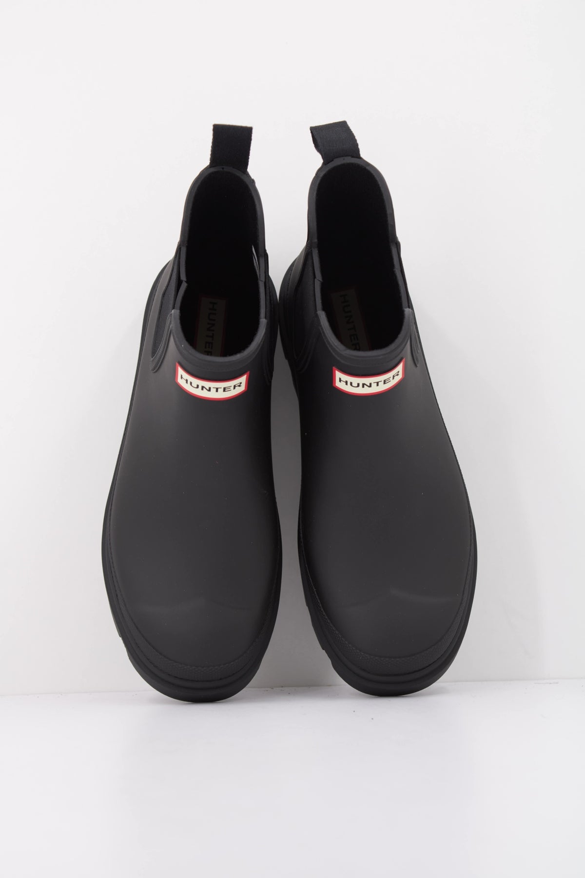 HUNTER  BOTA DOWNPOUR CHELSEA en color NEGRO  (3)