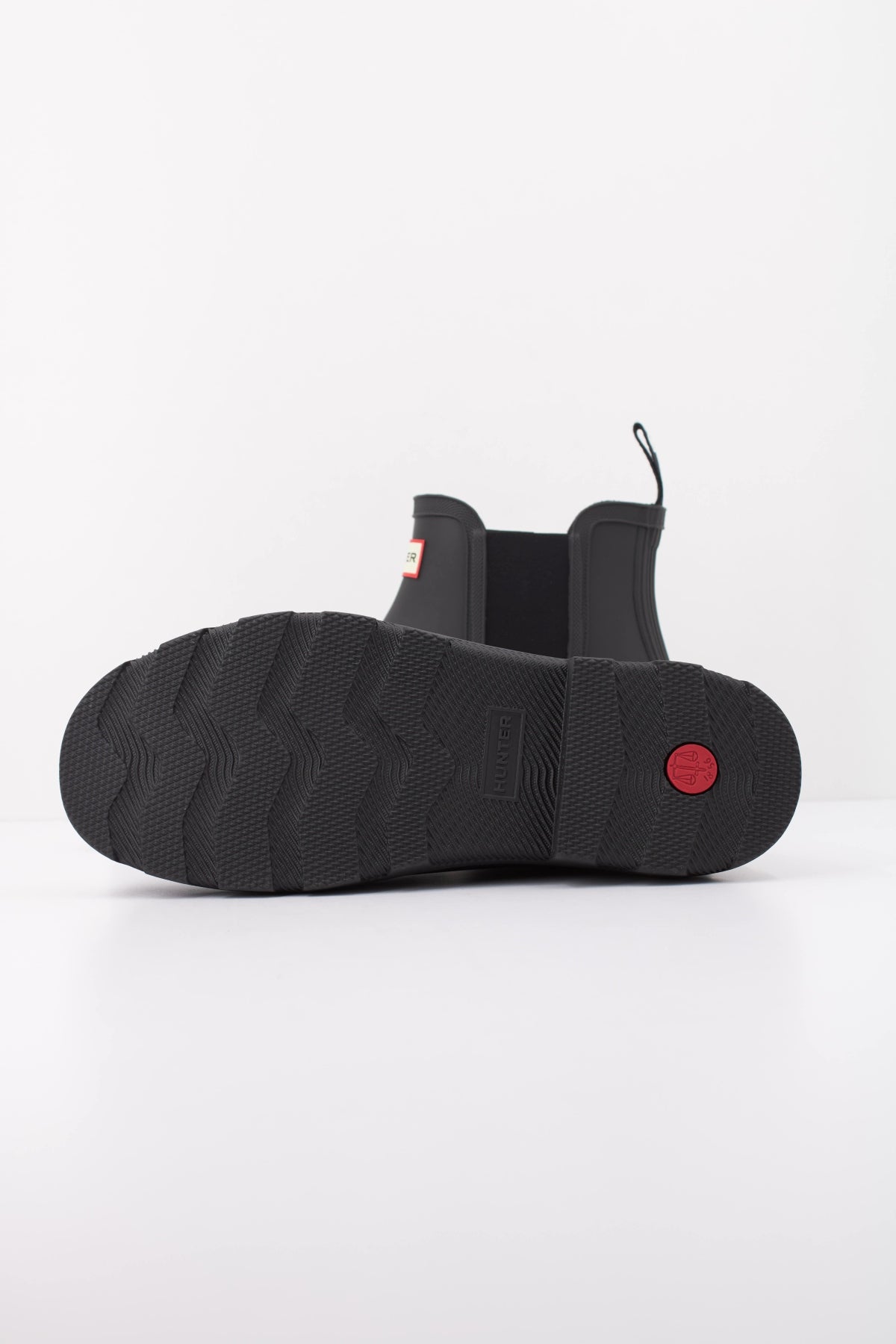 HUNTER  BOTA DOWNPOUR CHELSEA en color NEGRO  (5)