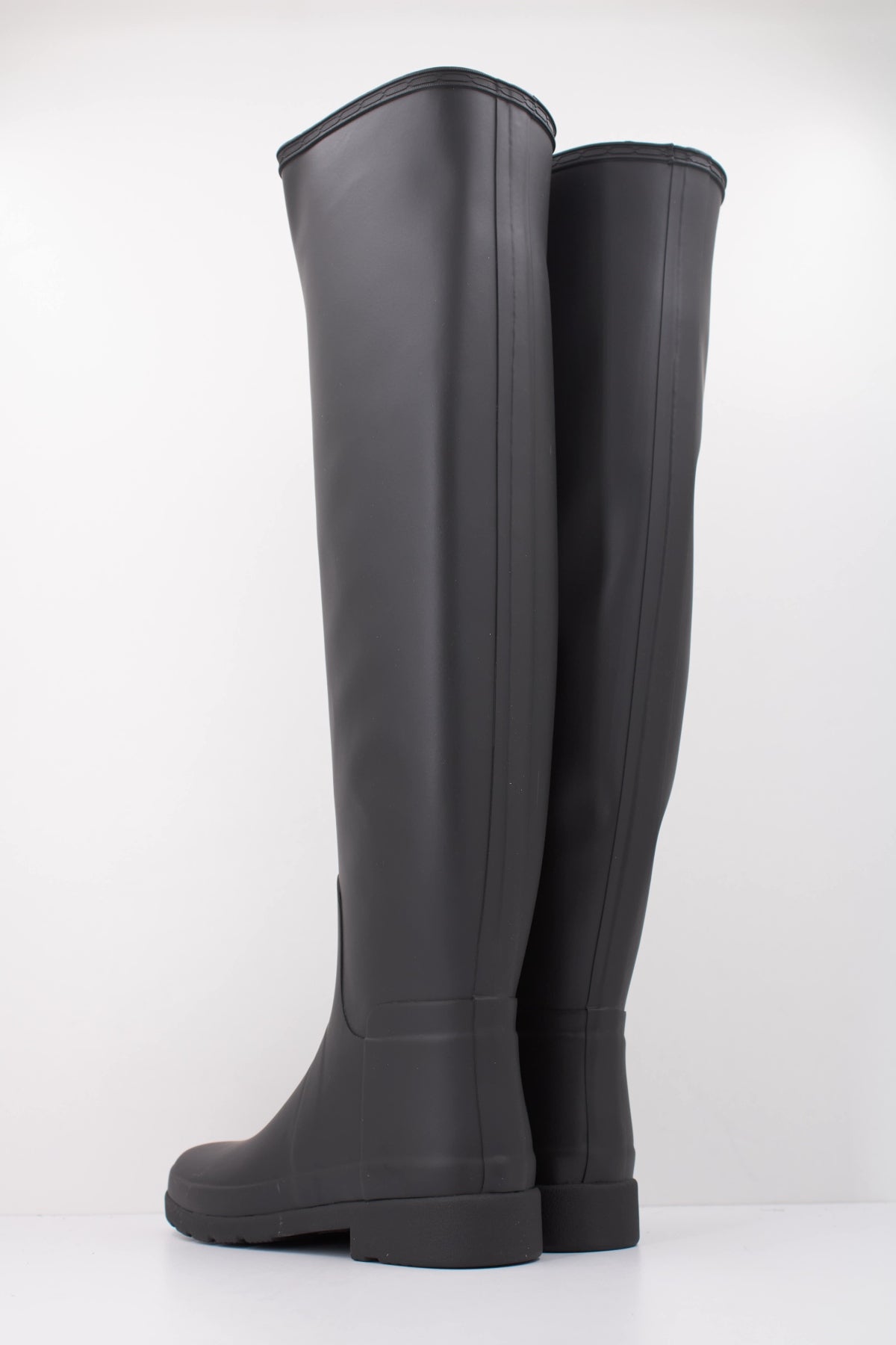 HUNTER BOTA W REFINED OVER THE KNEE en color NEGRO  (4)