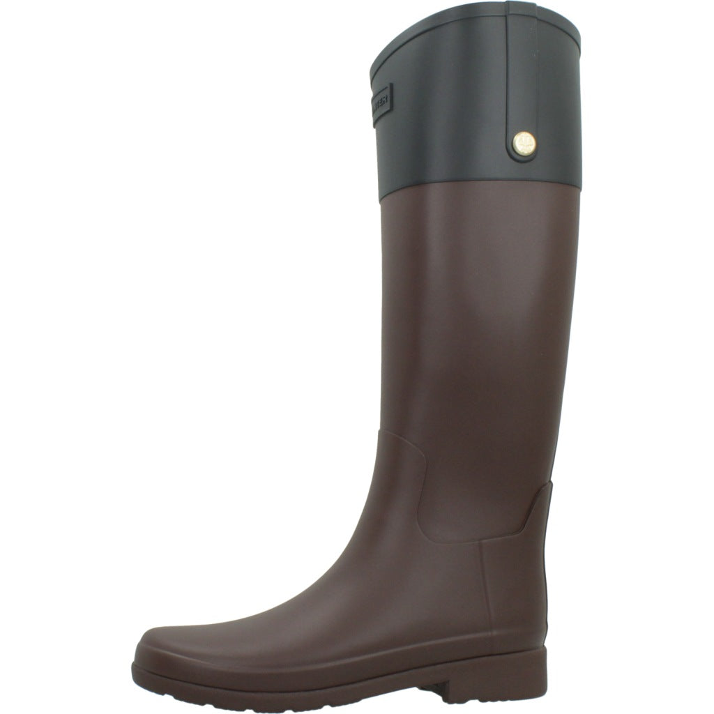 HUNTER HFRW BOTA W REFINED GOLD TRI en color MARRON  (2)