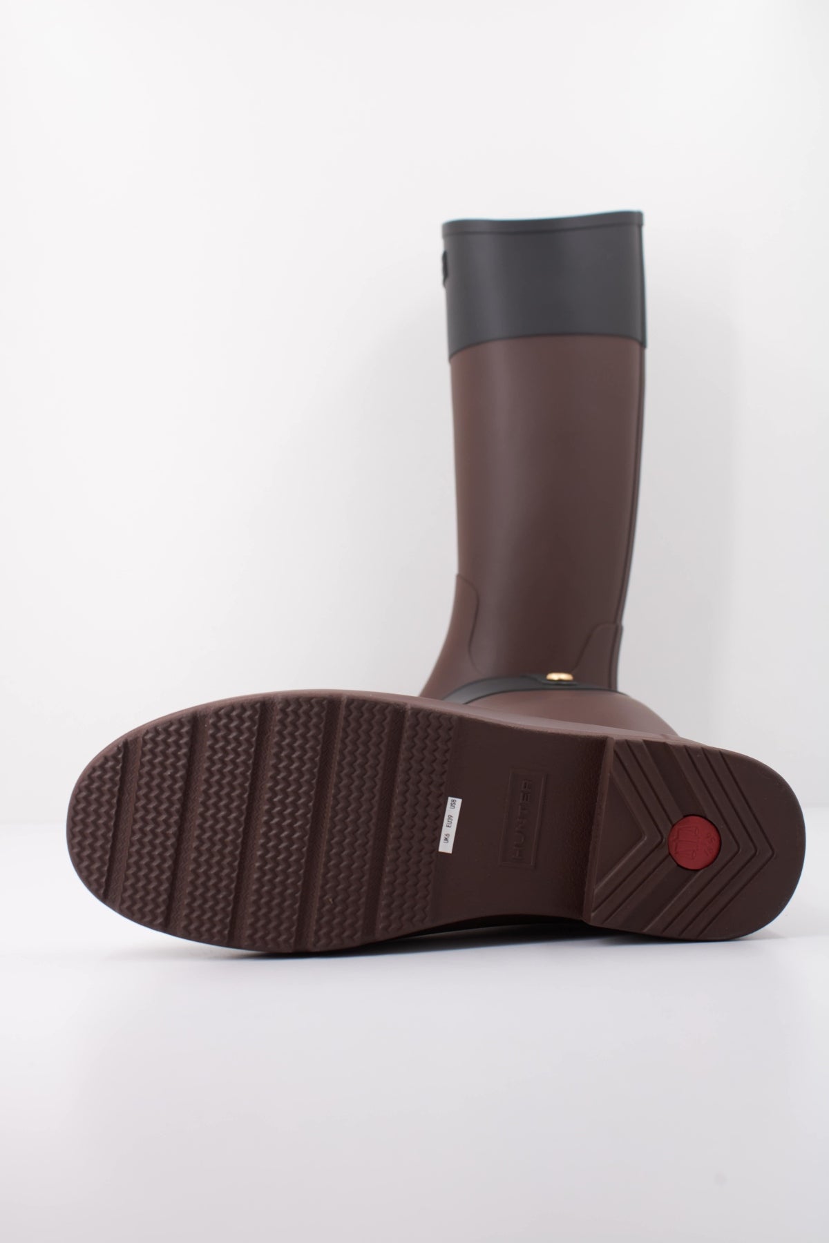 HUNTER HFRW BOTA W REFINED GOLD TRI en color MARRON  (5)