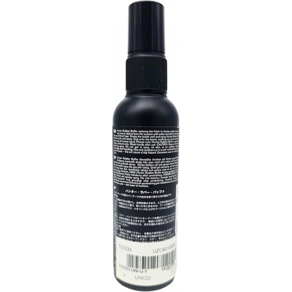 HUNTER LIMPIADOR RUBBER BOOT BUFFER SPRAY en color NEGRO  (5)