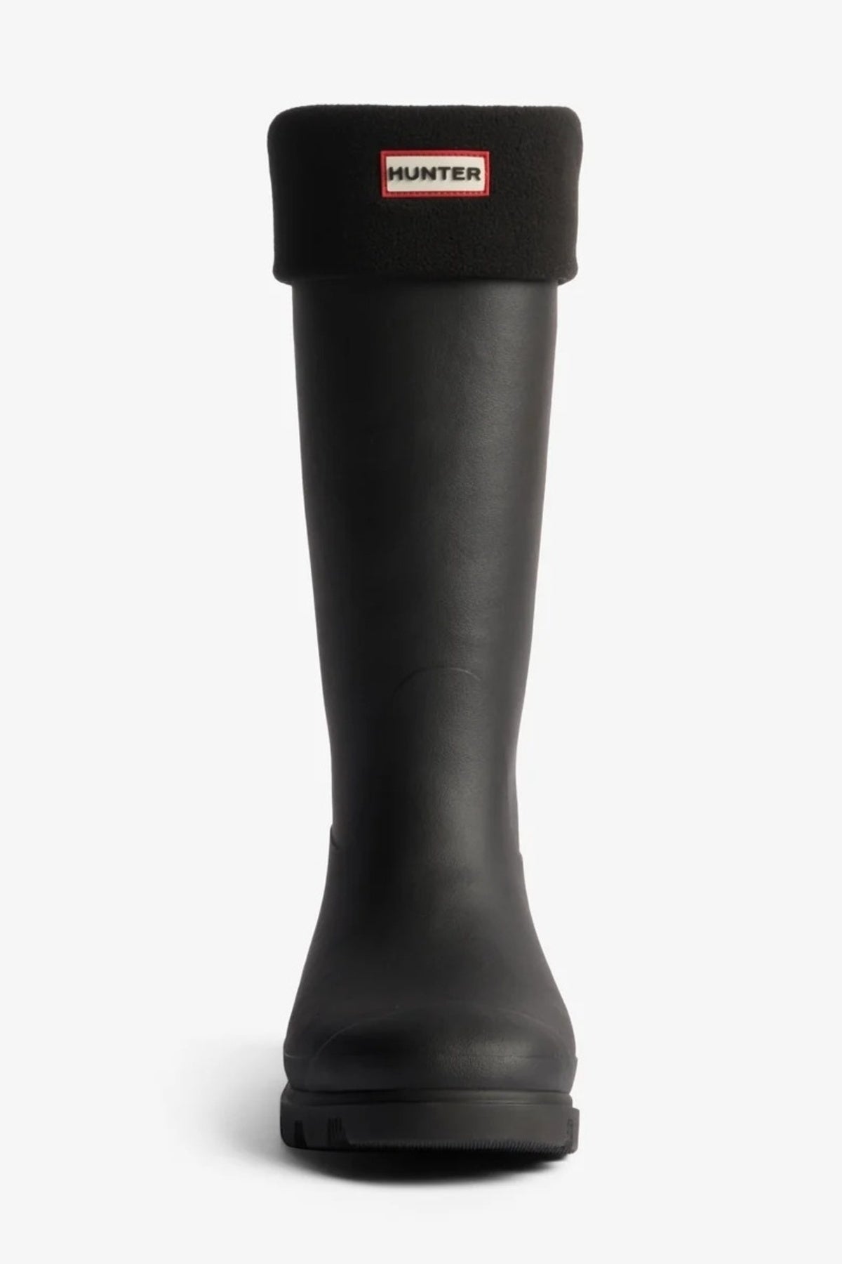 HUNTER CALCETIN DOWNPOUR FLEECE TALL en color NEGRO  (2)