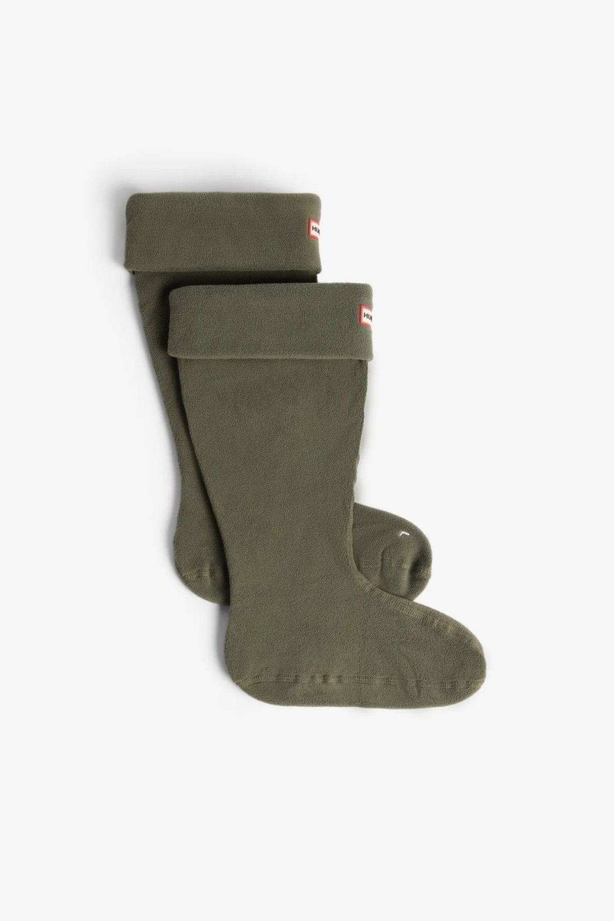 HUNTER CALCETIN DOWNPOUR FLEECE TALL en color VERDE  (1)