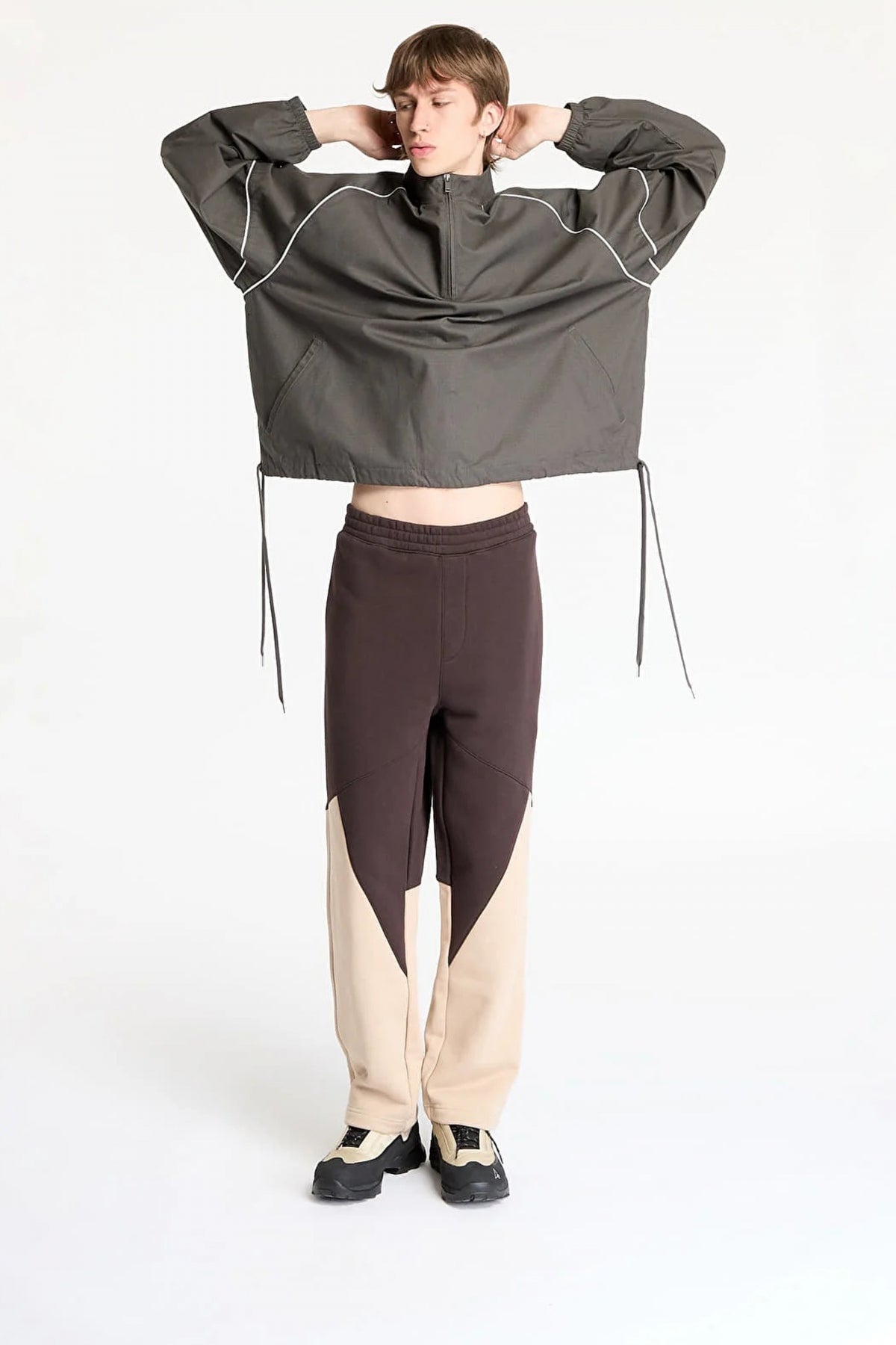 REEBOK  WIDE LEG FT UNEARTHED PANTS UNISEX en color MARRON  (3)