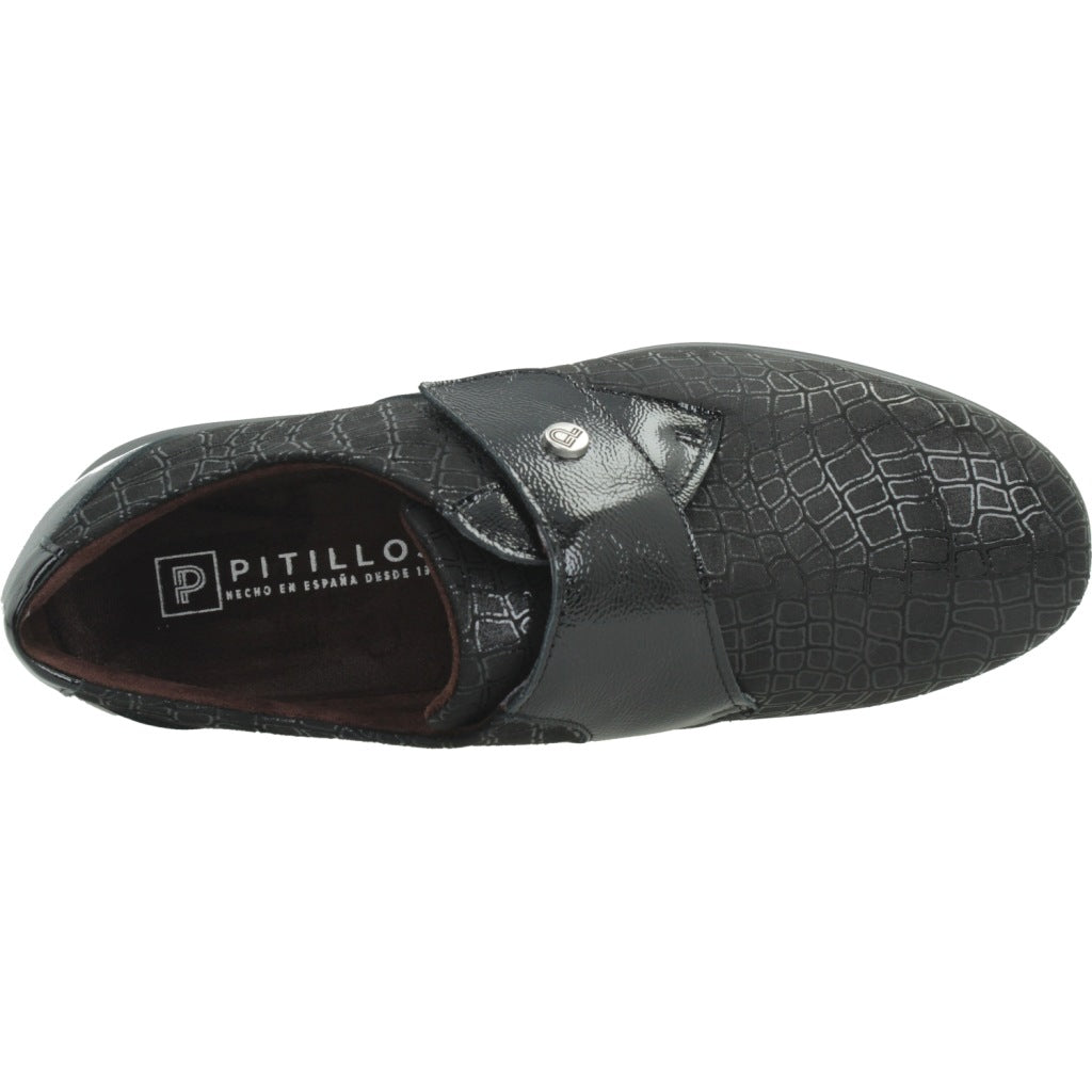 PITILLOS P BLUCHER COMBINADO en color NEGRO  (7)