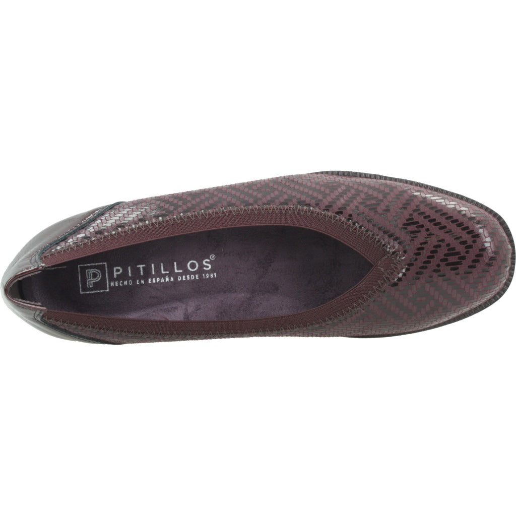 PITILLOS P SALON ELASTICO en color BURDEOS  (7)