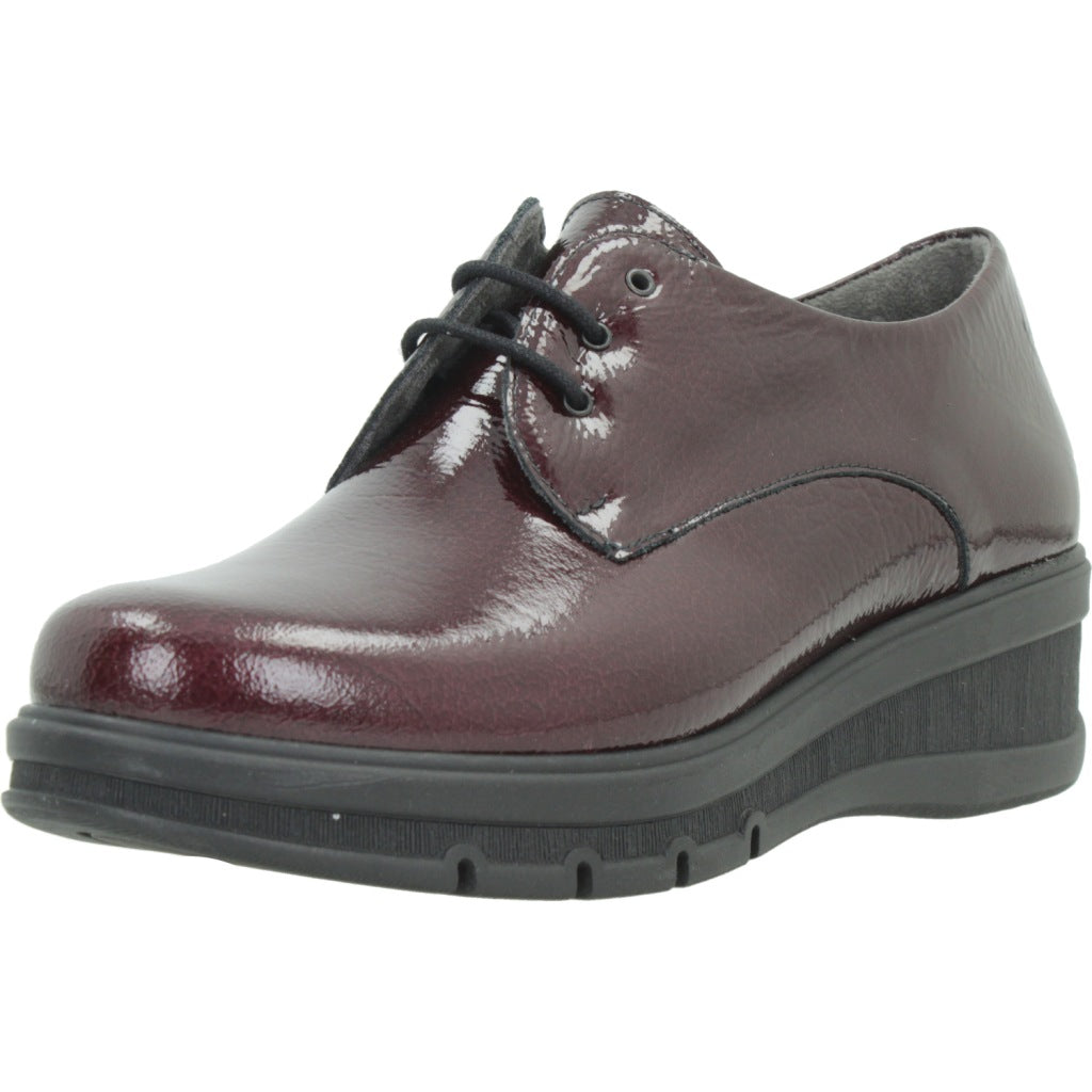 PITILLOS P BLUCHER CHAROL en color BURDEOS  (1)