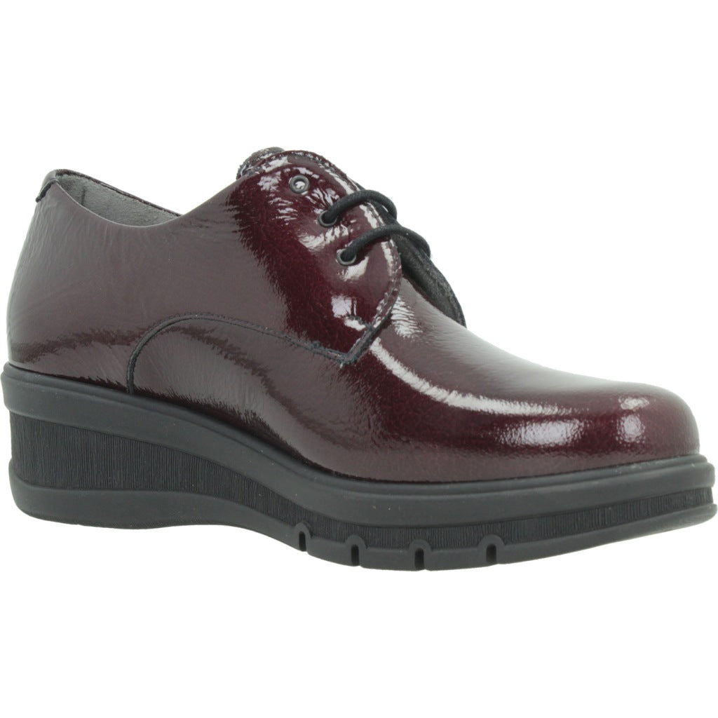 PITILLOS P BLUCHER CHAROL en color BURDEOS  (5)