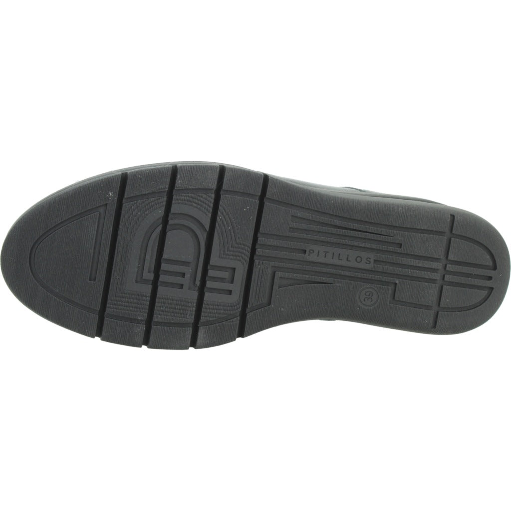 PITILLOS P BLUCHER CHAROL en color NEGRO  (6)