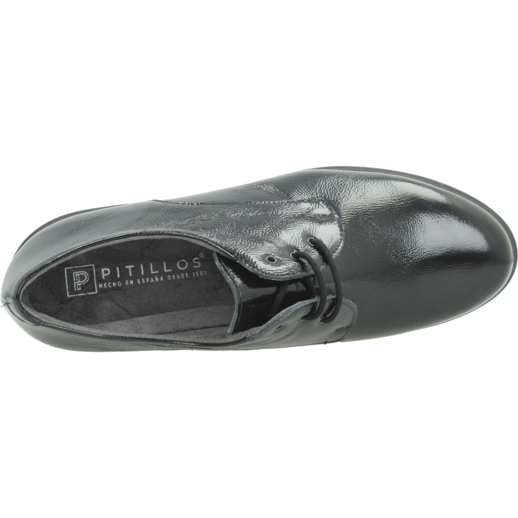 PITILLOS P BLUCHER CHAROL en color NEGRO  (7)