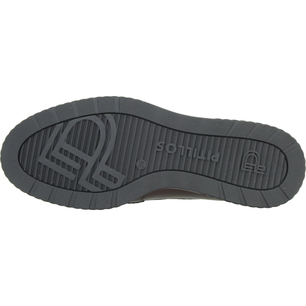 PITILLOS P MOCASIN ANTIFAZ en color BURDEOS  (6)