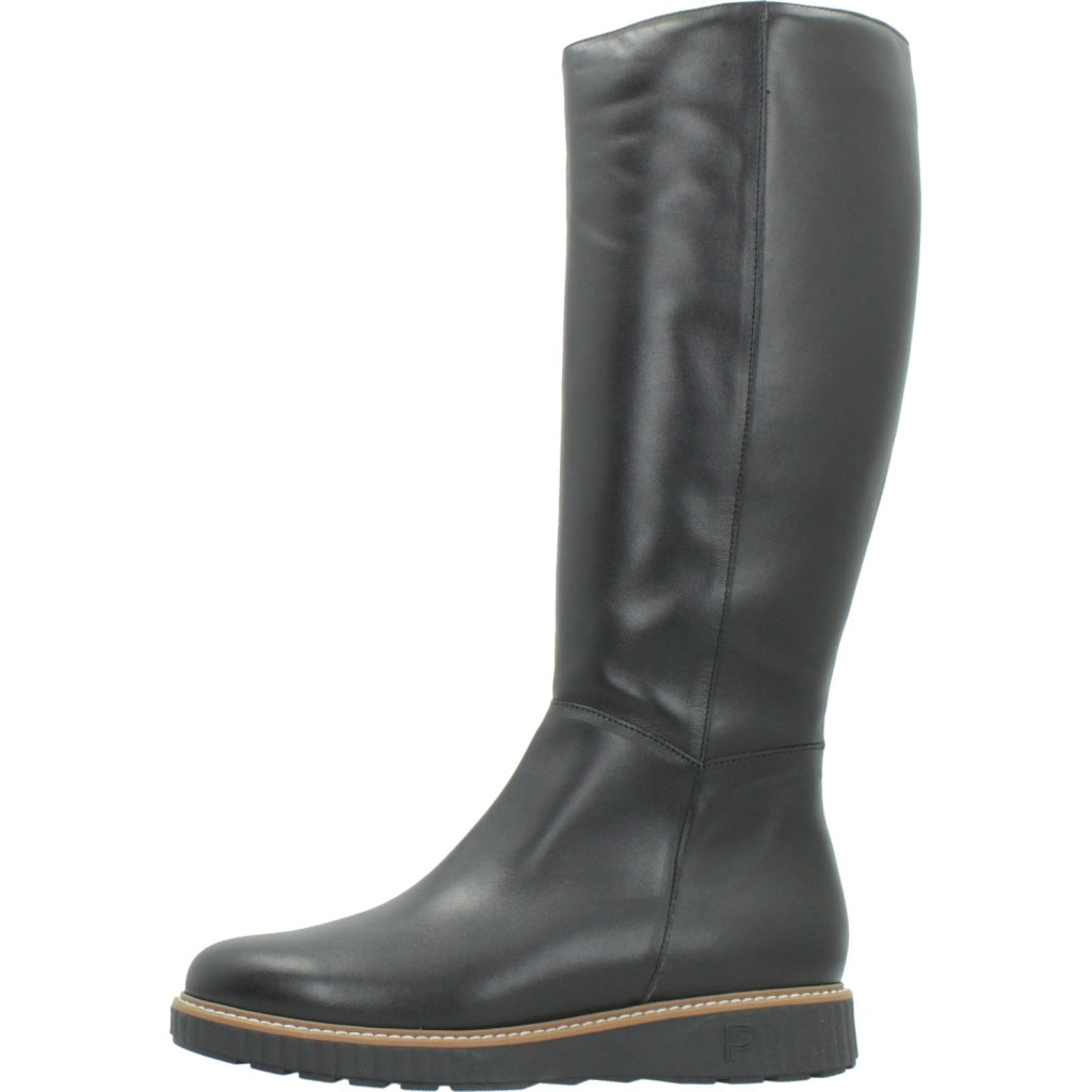PITILLOS P BOTA ALTA NAPA en color NEGRO  (2)