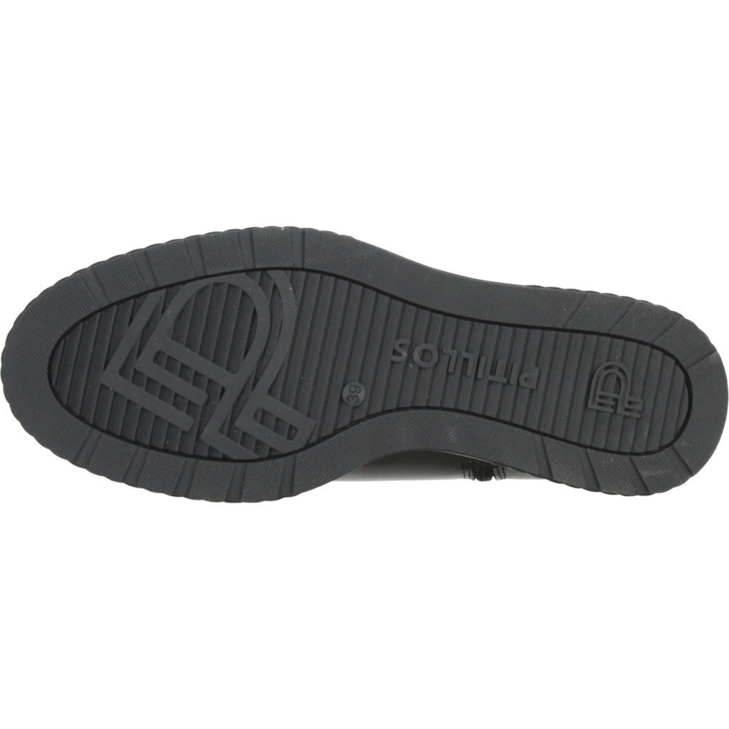 PITILLOS P BOTA ALTA NAPA en color NEGRO  (6)