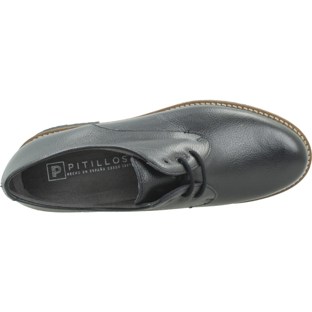 PITILLOS P BLUCHER NAPA en color NEGRO  (7)