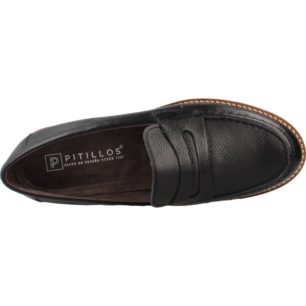 PITILLOS P MOCASIN ANTIFAZ NAPA en color NEGRO  (7)