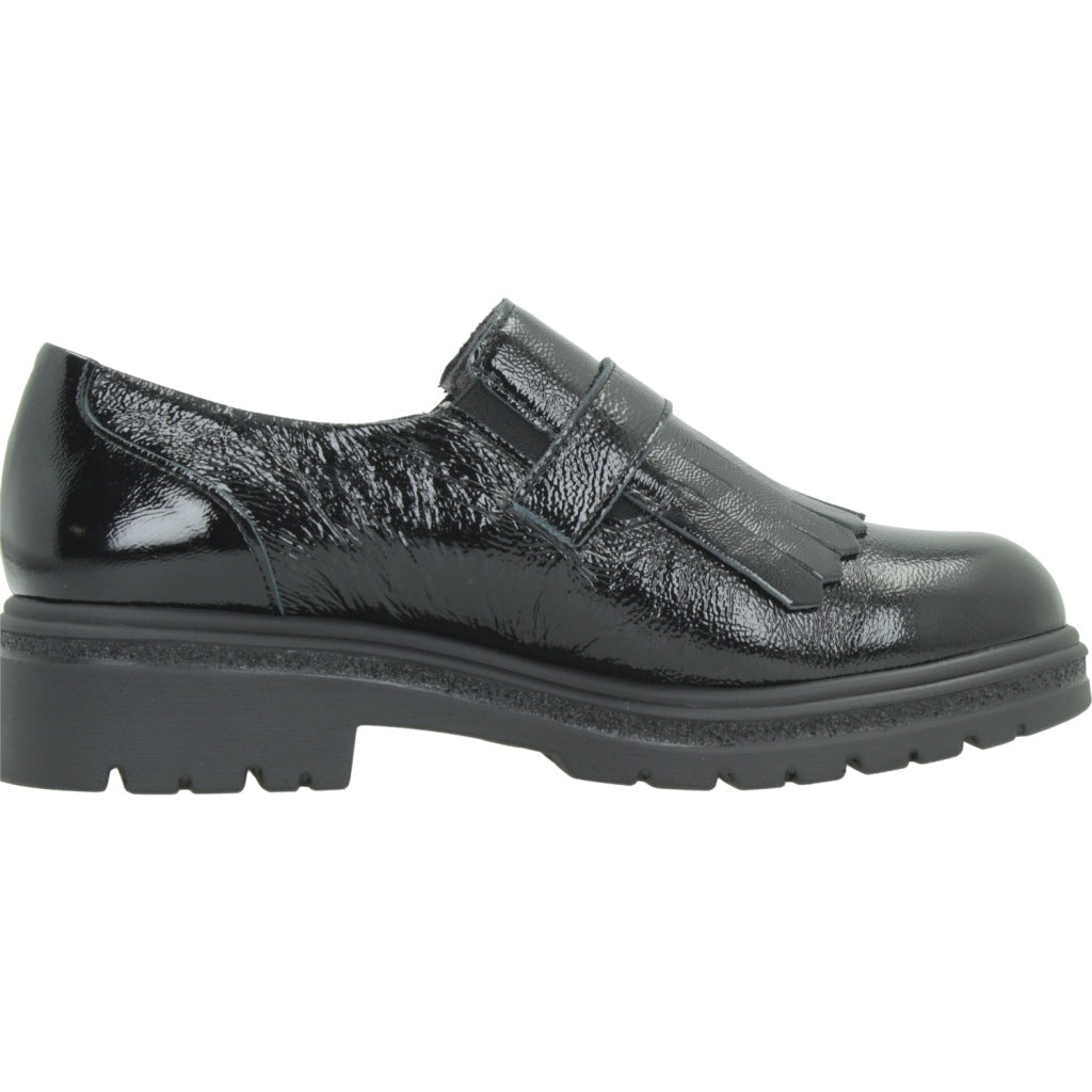 PITILLOS P ABOTINADO CHAROL en color NEGRO  (4)