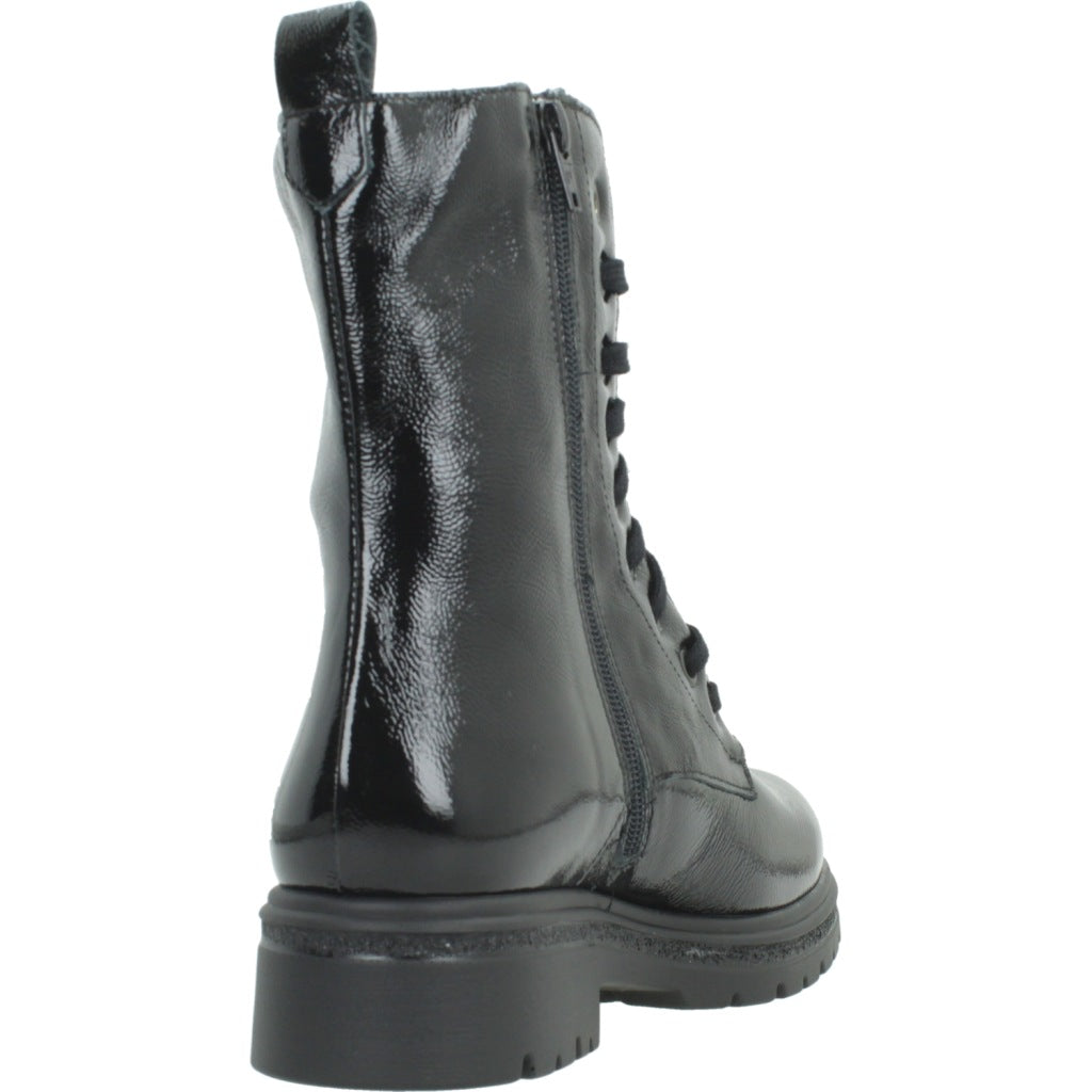 PITILLOS P BOTA MILITAR CHAROL en color NEGRO  (3)