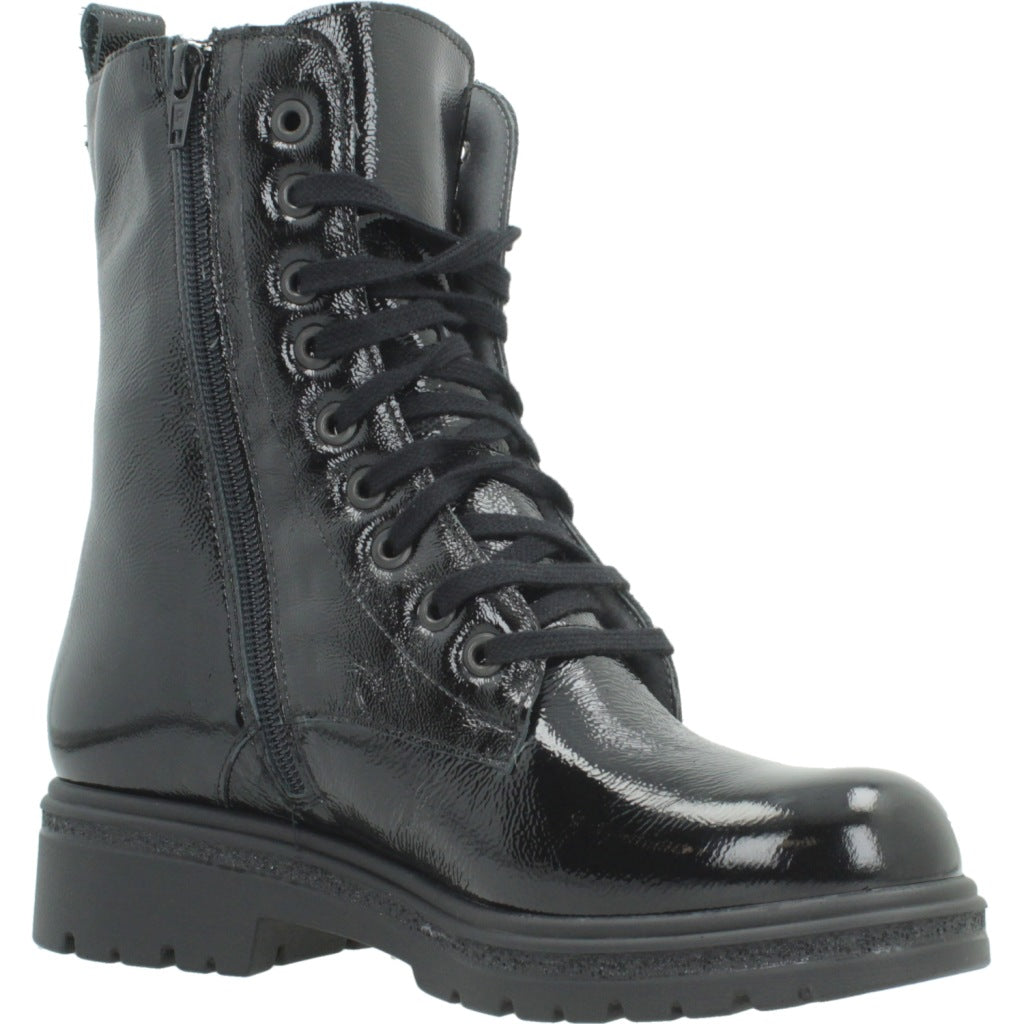 PITILLOS P BOTA MILITAR CHAROL en color NEGRO  (5)
