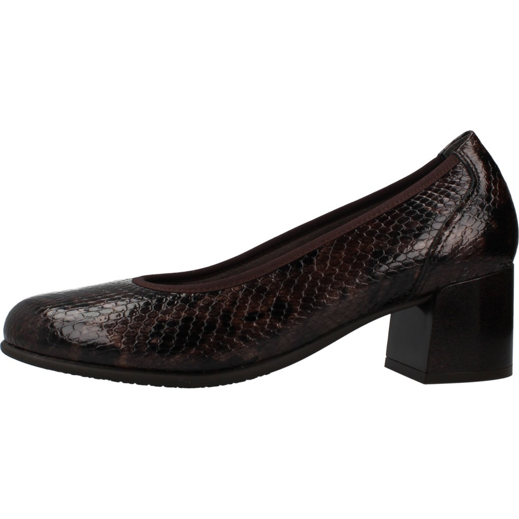 PITILLOS P SALON SERPIENTE CHAROL en color MARRON  (2)