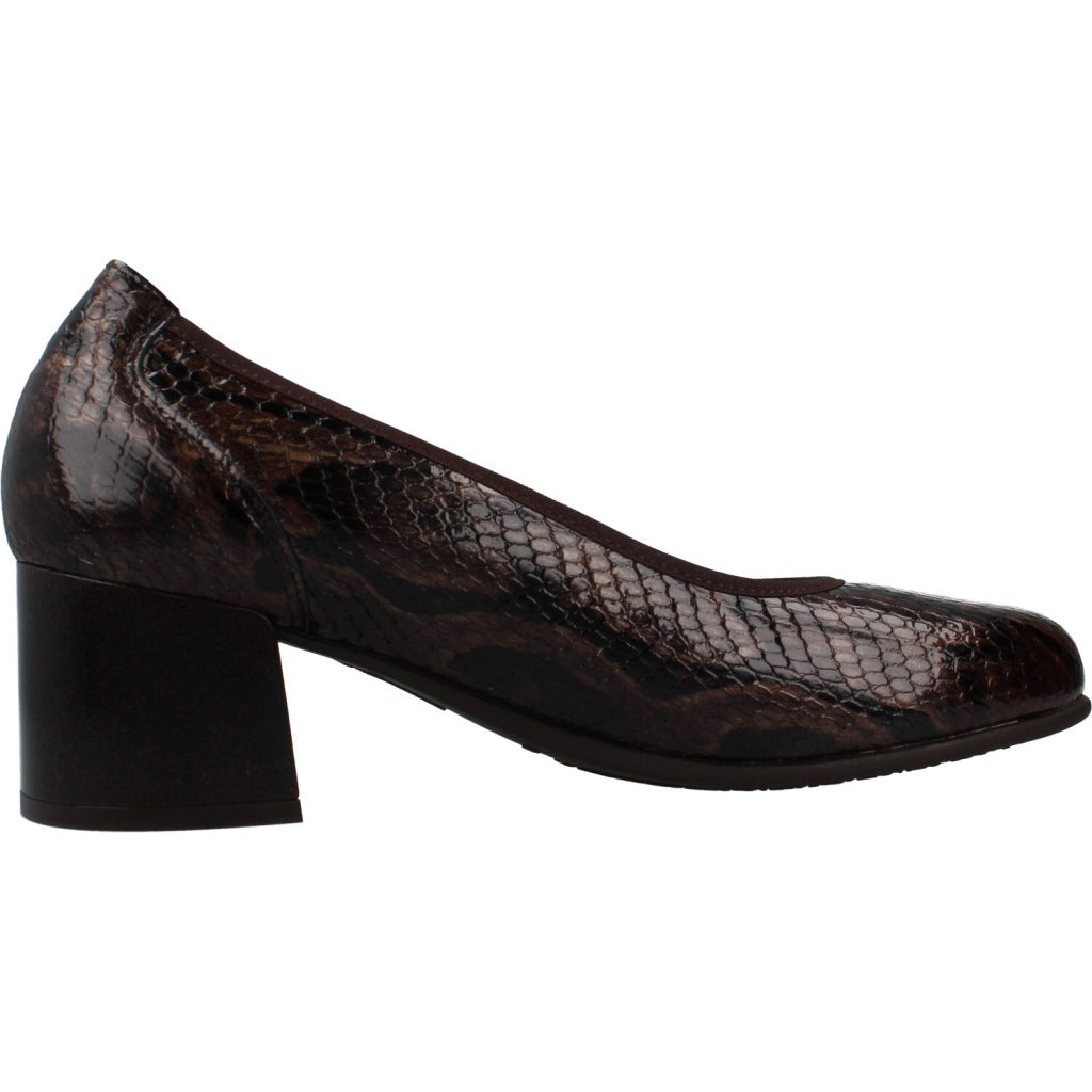 PITILLOS P SALON SERPIENTE CHAROL en color MARRON  (4)