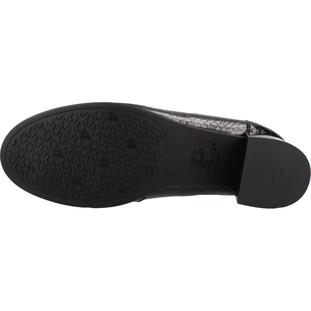 PITILLOS P MOCASIN SERPIENTE CHAROL en color NEGRO  (6)