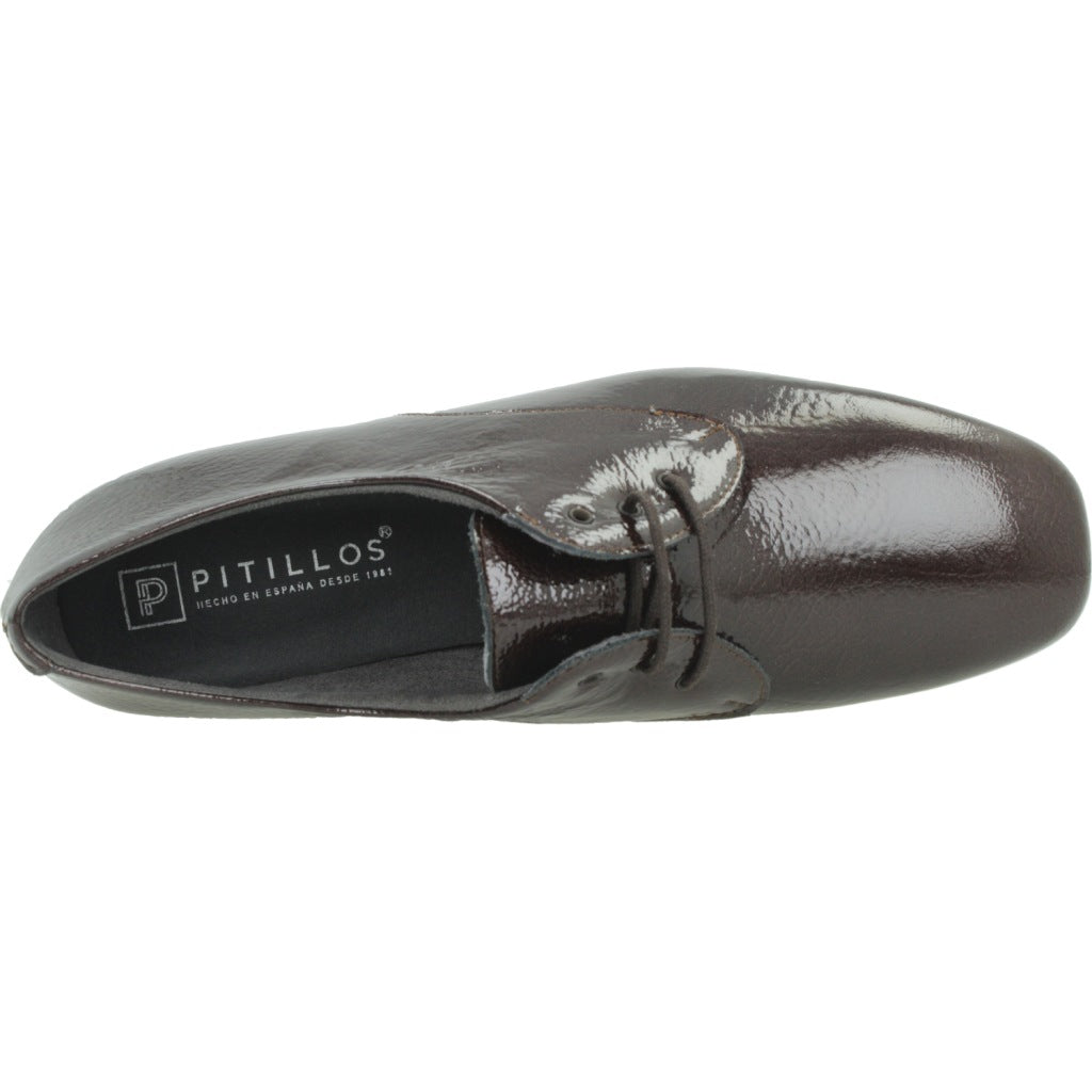 PITILLOS P BLUCHER CHAROL MAR en color MARRON  (7)