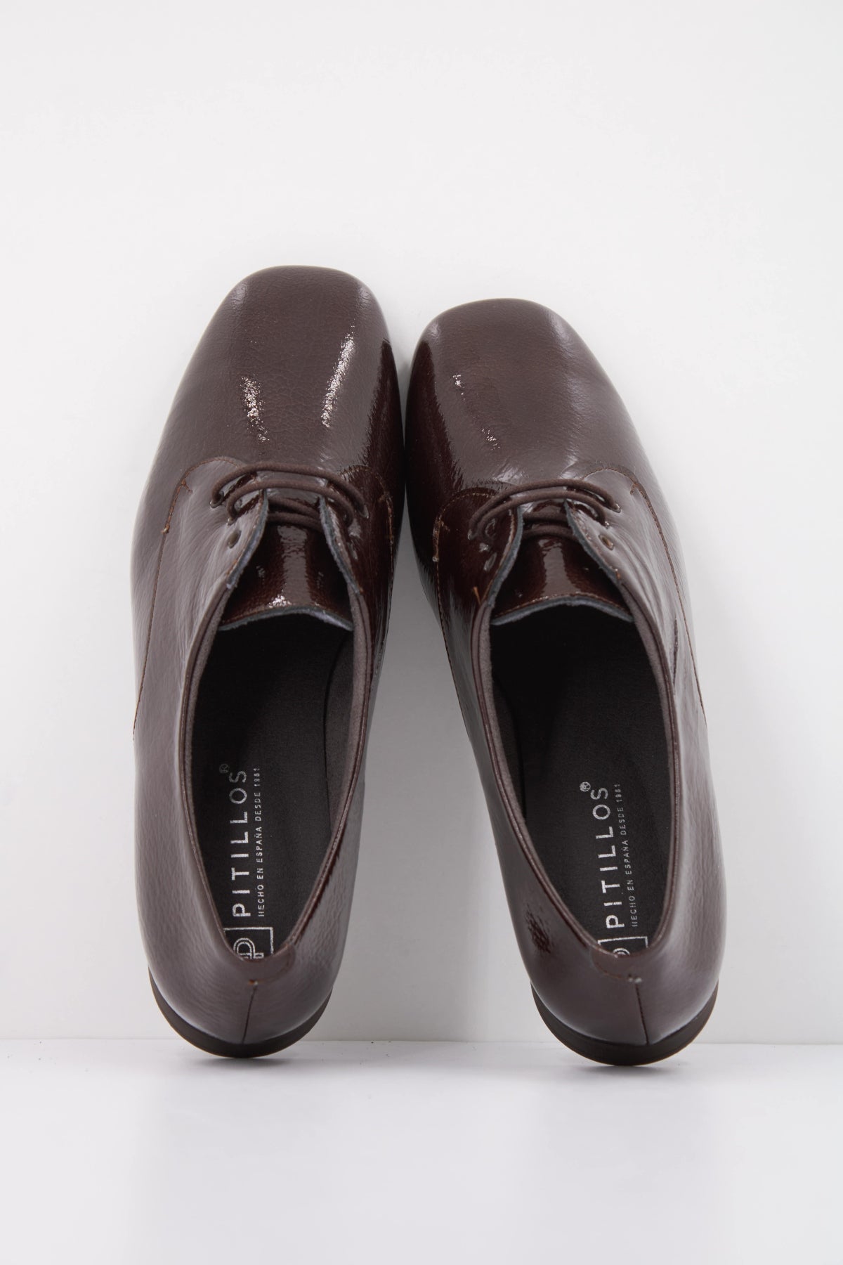 PITILLOS P BLUCHER CHAROL MAR en color MARRON  (3)