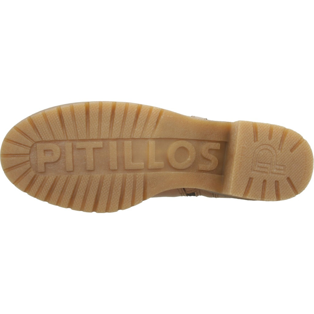 PITILLOS P BOTIN NAPA en color MARRON CLARO  (6)