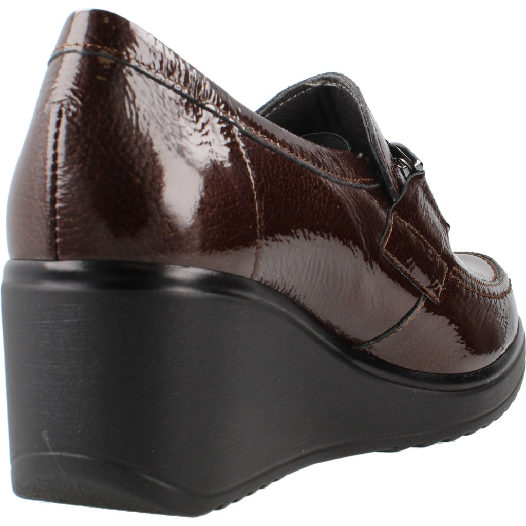 PITILLOS P ABOTINADO CHAROL en color MARRON  (3)