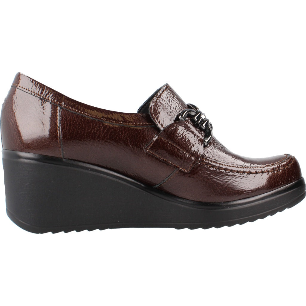 PITILLOS P ABOTINADO CHAROL en color MARRON  (4)