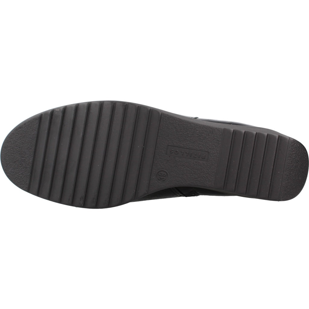 PITILLOS P BOTIN CHELSEA CHAROL en color NEGRO  (6)