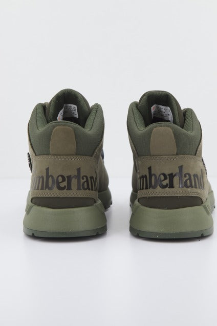 TIMBERLAND TBAVU MID LACE UP SNEAKER en color VERDE  (3)