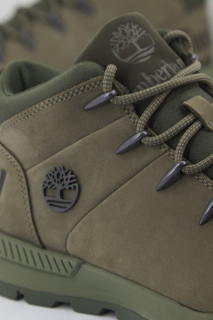 TIMBERLAND TBAVU MID LACE UP SNEAKER en color VERDE  (4)